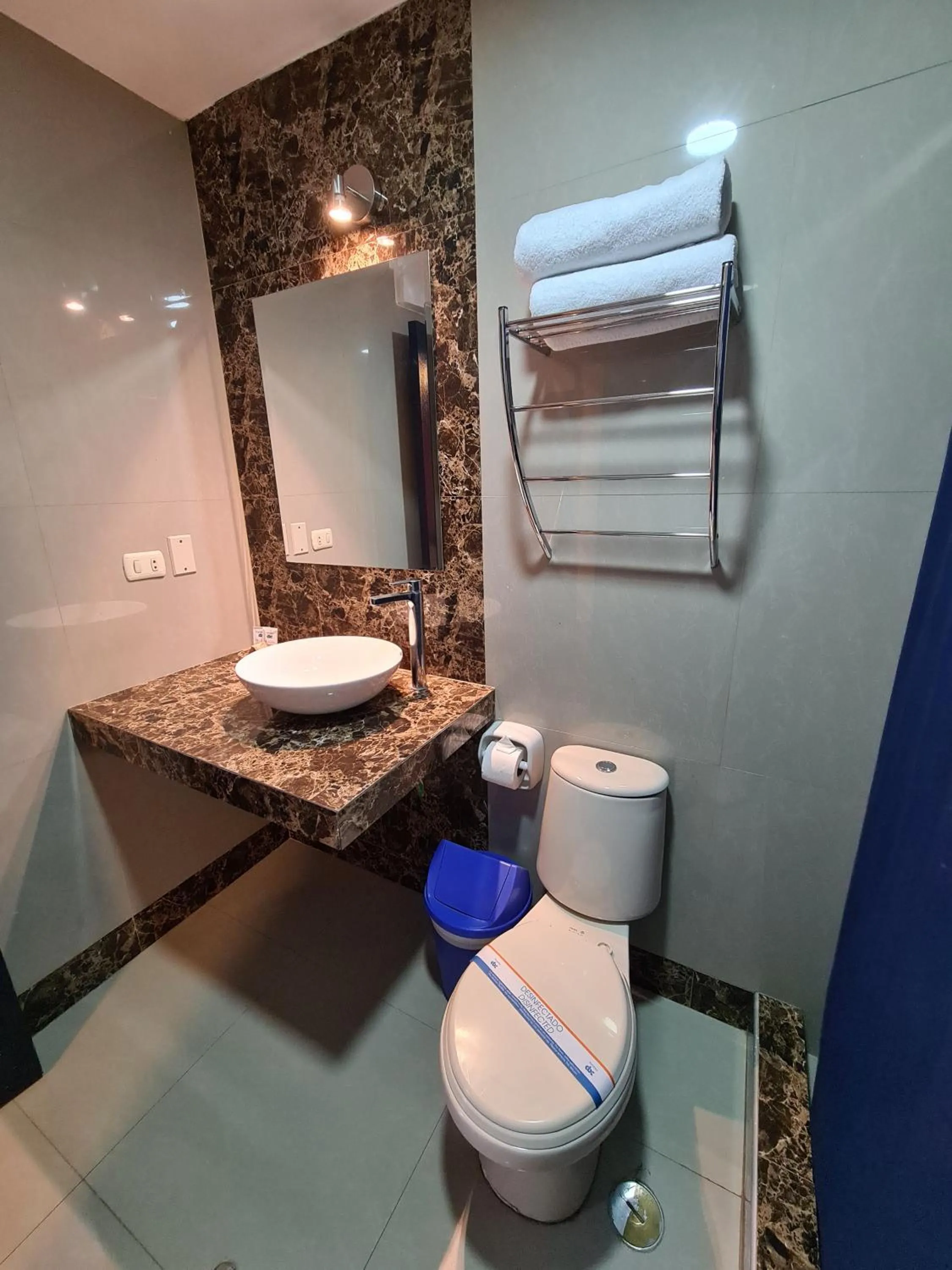 Bathroom in Hotel Casa Campesina