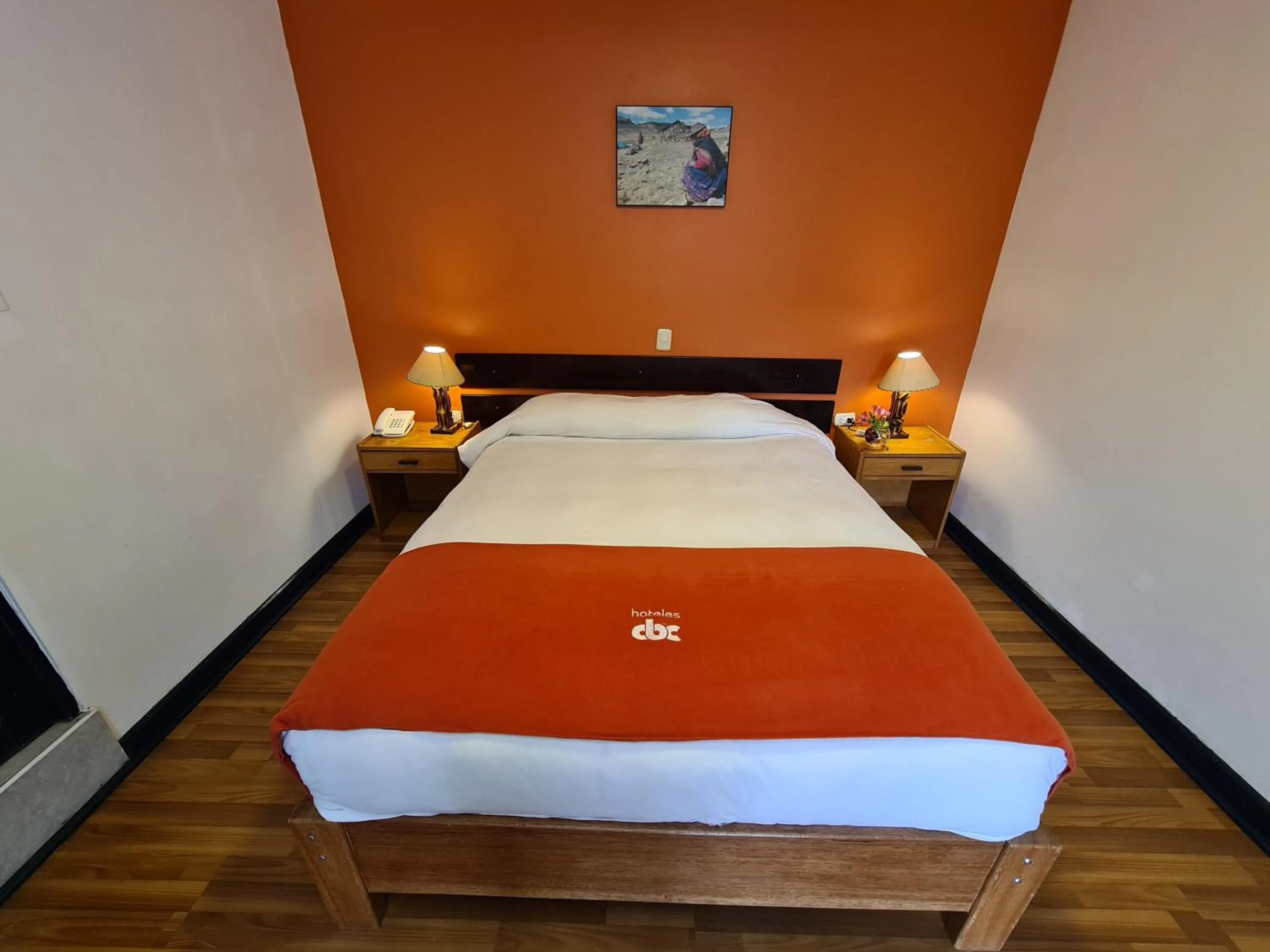Bed in Hotel Casa Campesina