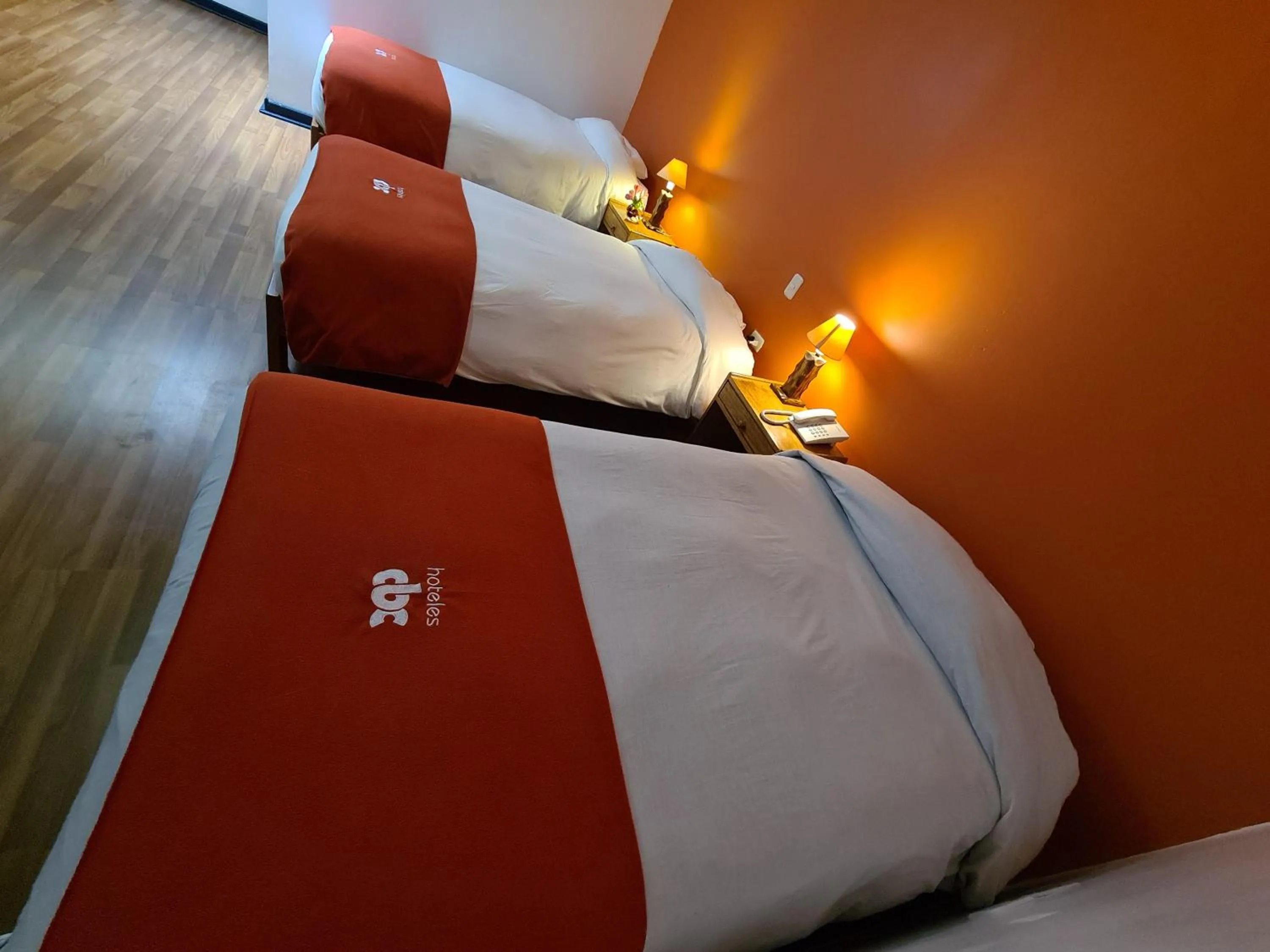 Patio, Bed in Hotel Casa Campesina