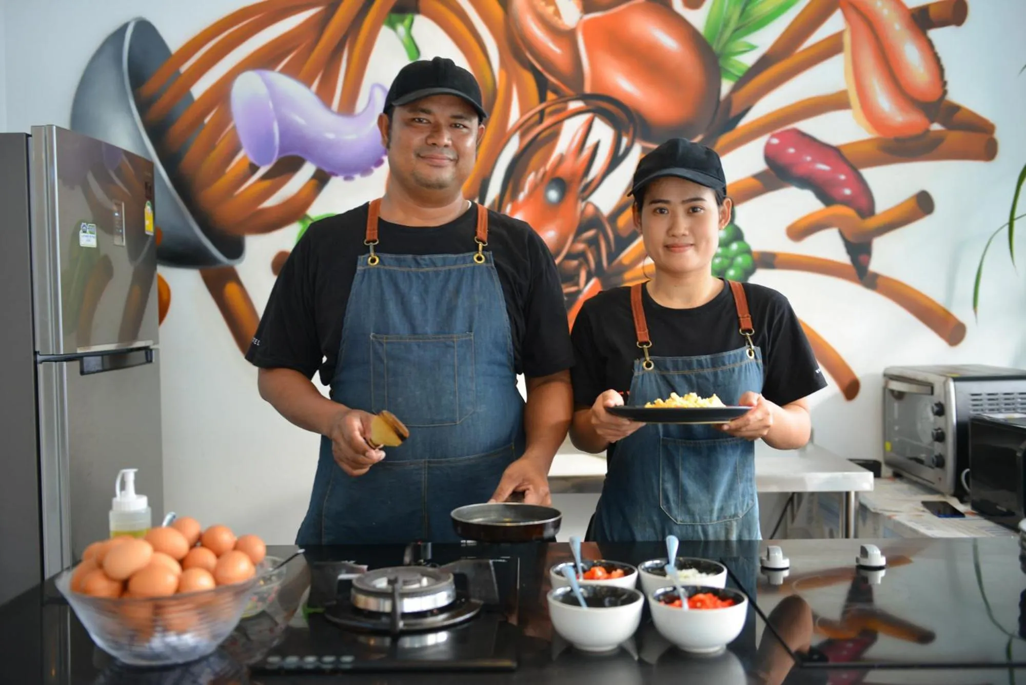 Food and drinks in T2 Ao Nang Krabi