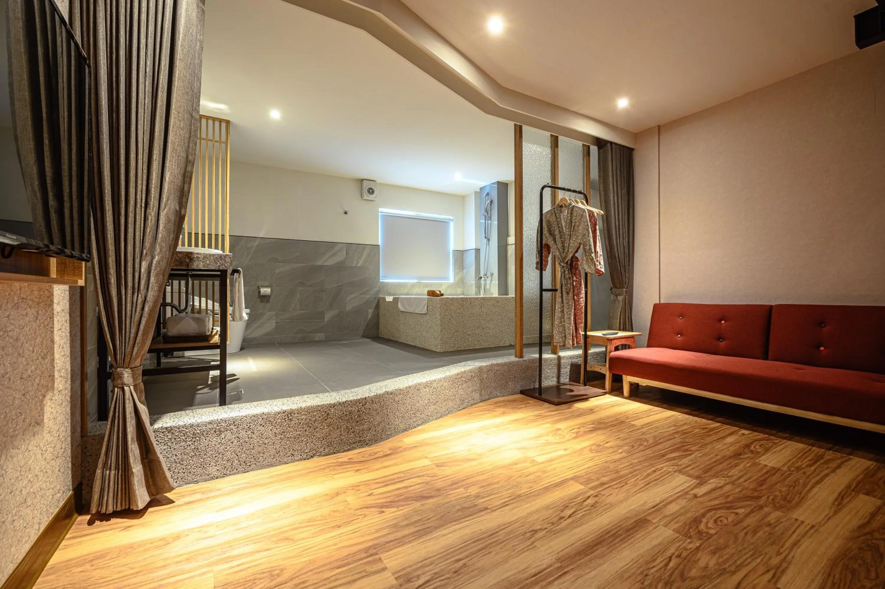 Photo of the whole room in Yunoyado Onsen Hot Spring Hotel Deyang