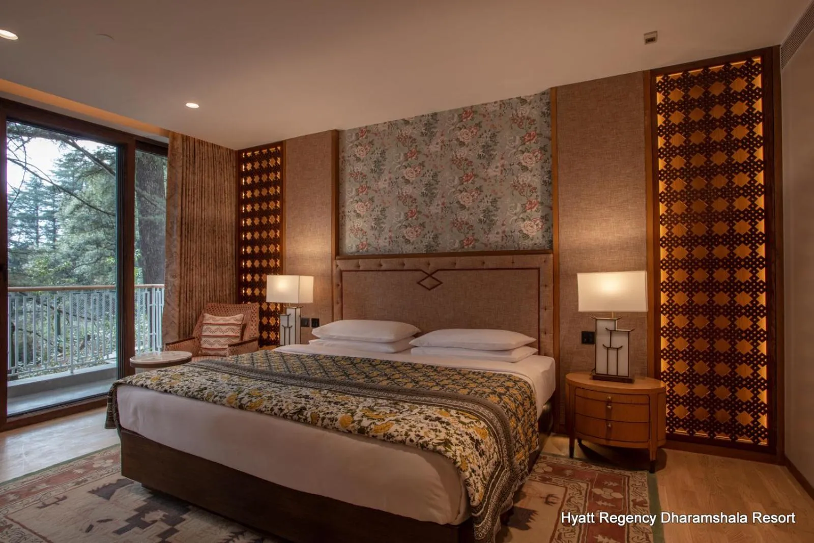 Bed in Hyatt Regency Dharamshala Resort