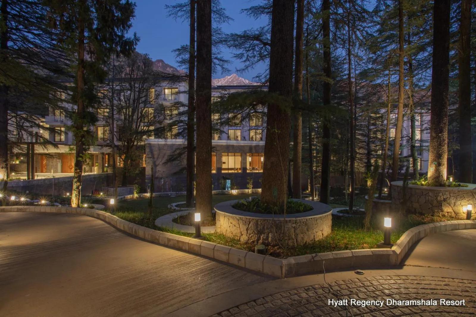 Property building in Hyatt Regency Dharamshala Resort