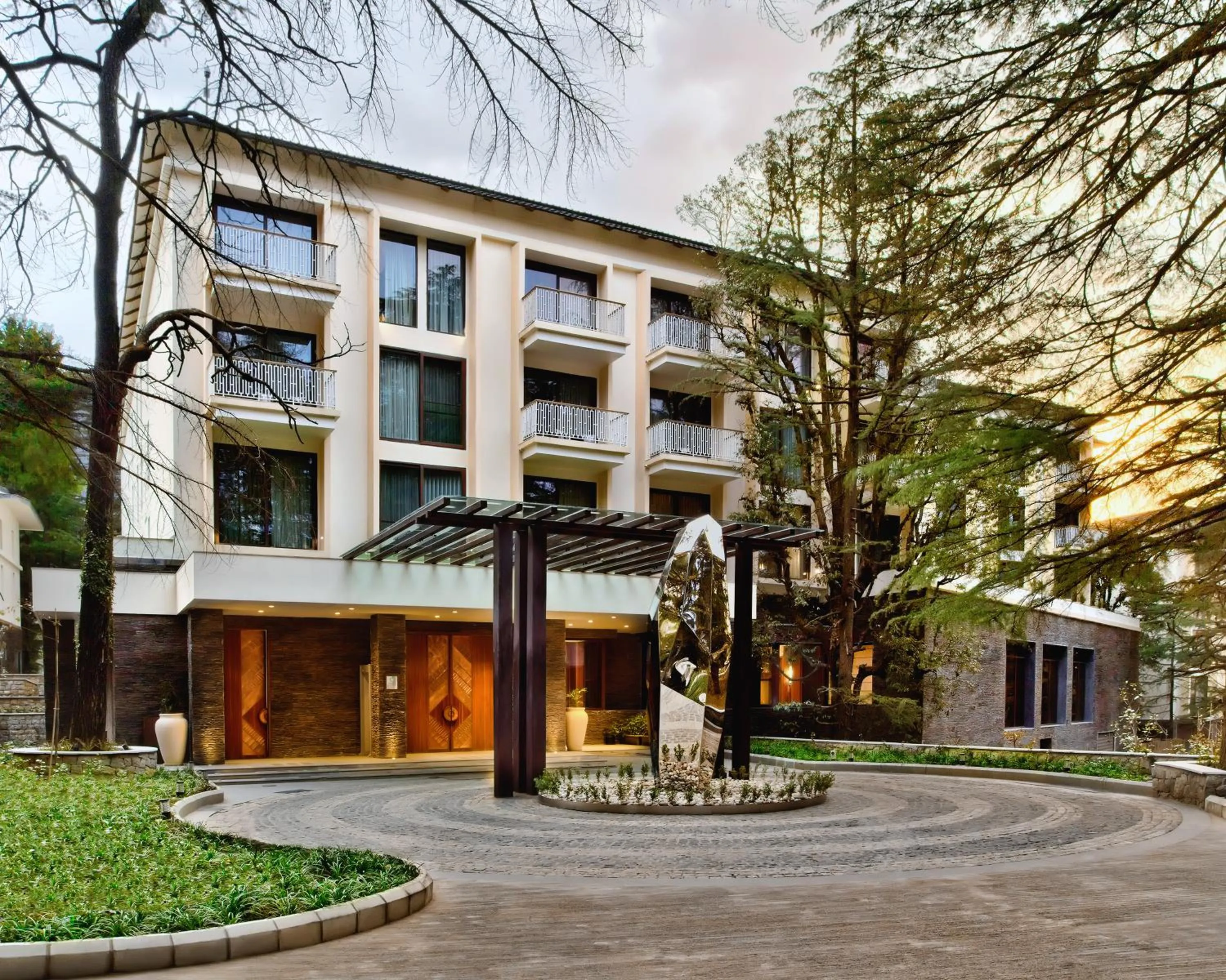 Property building in Hyatt Regency Dharamshala Resort