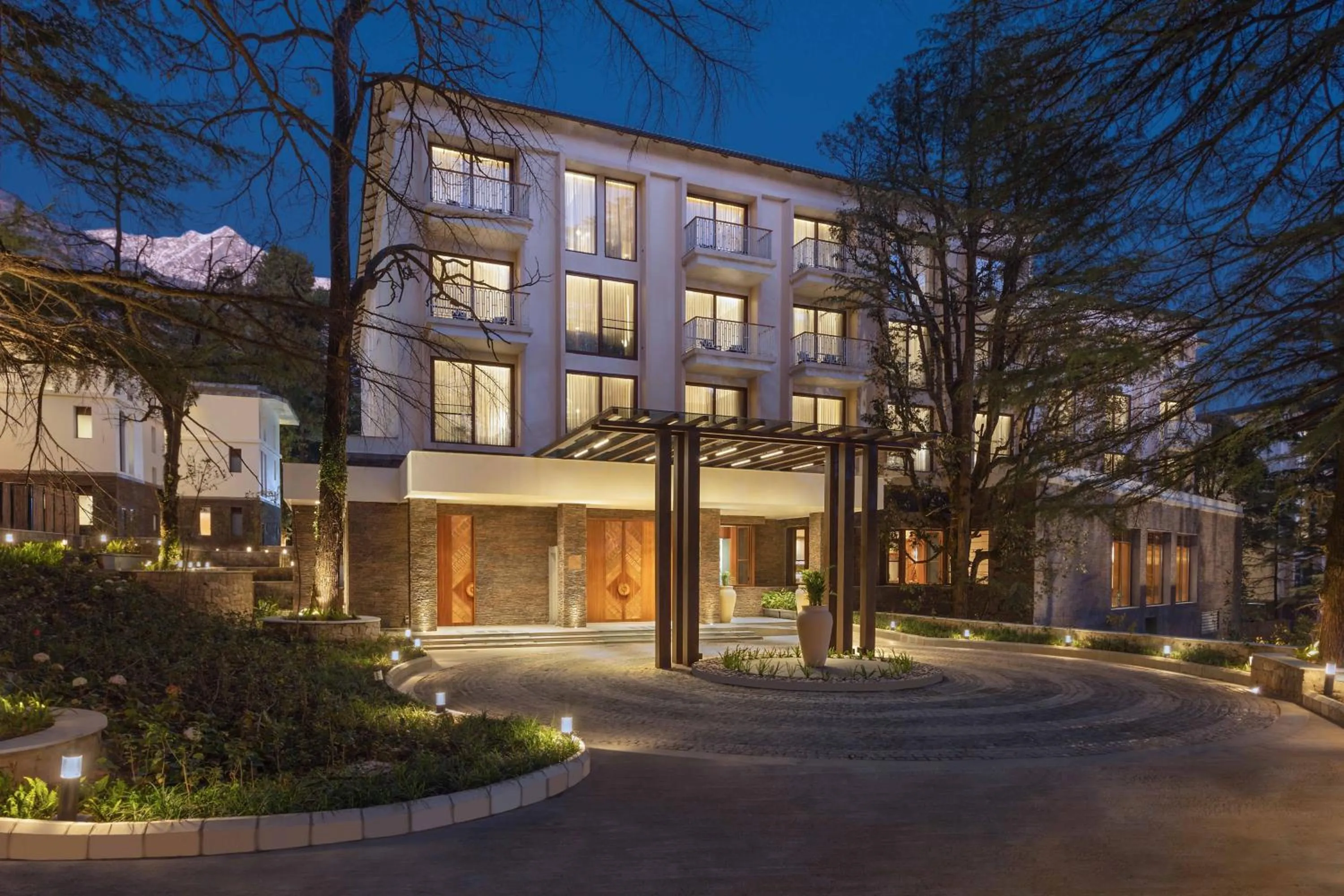 Property building in Hyatt Regency Dharamshala Resort