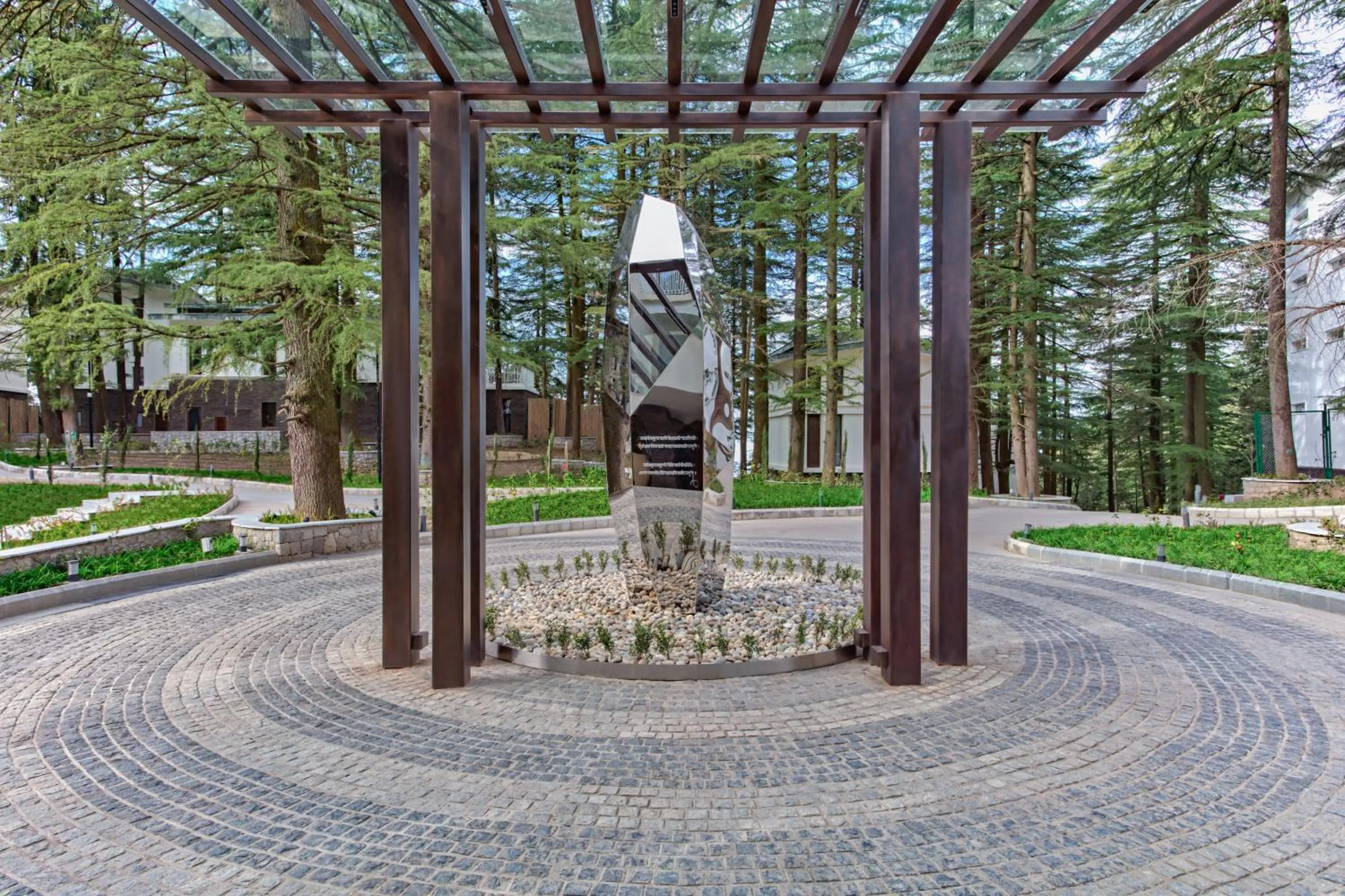 Patio in Hyatt Regency Dharamshala Resort