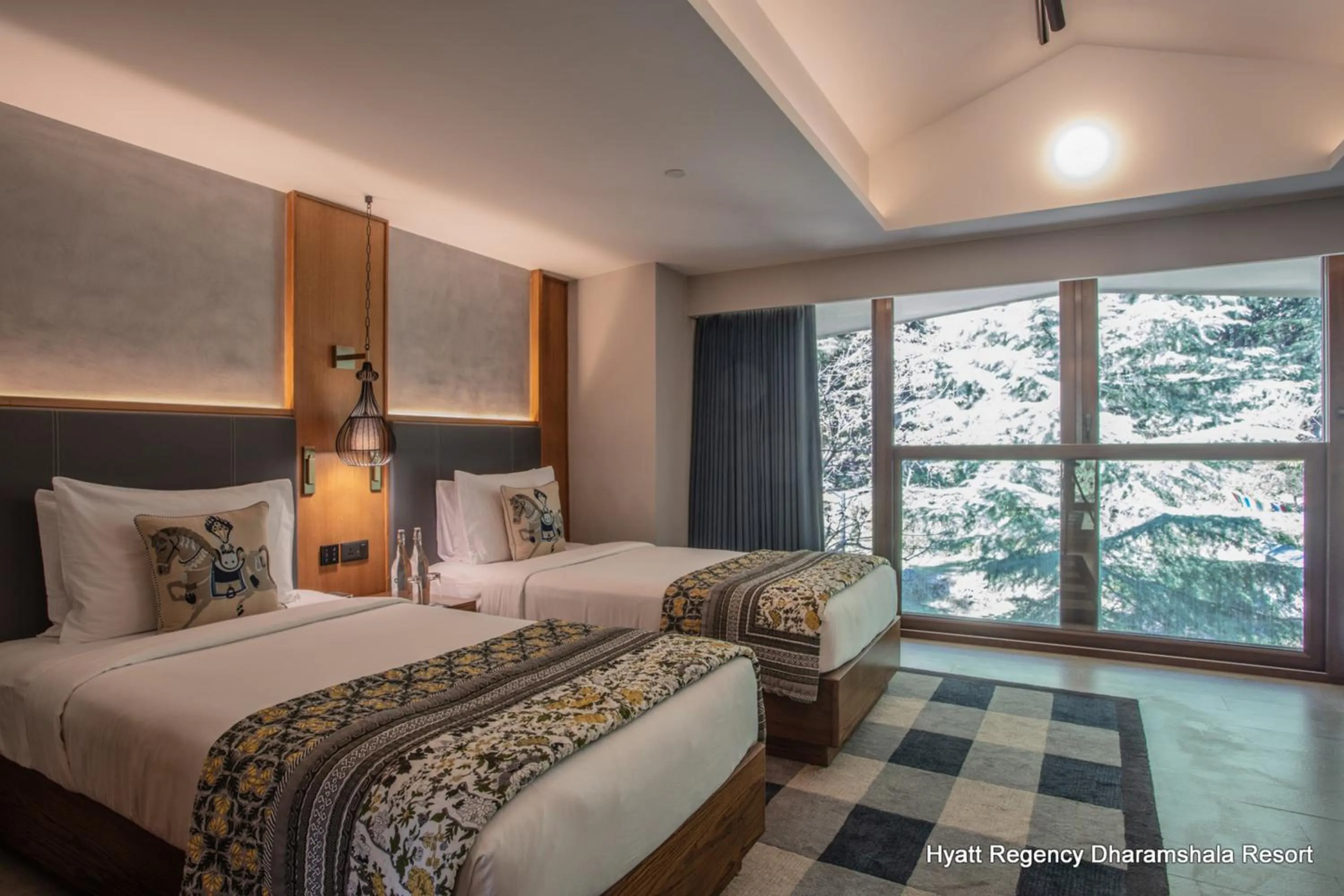 Bed in Hyatt Regency Dharamshala Resort