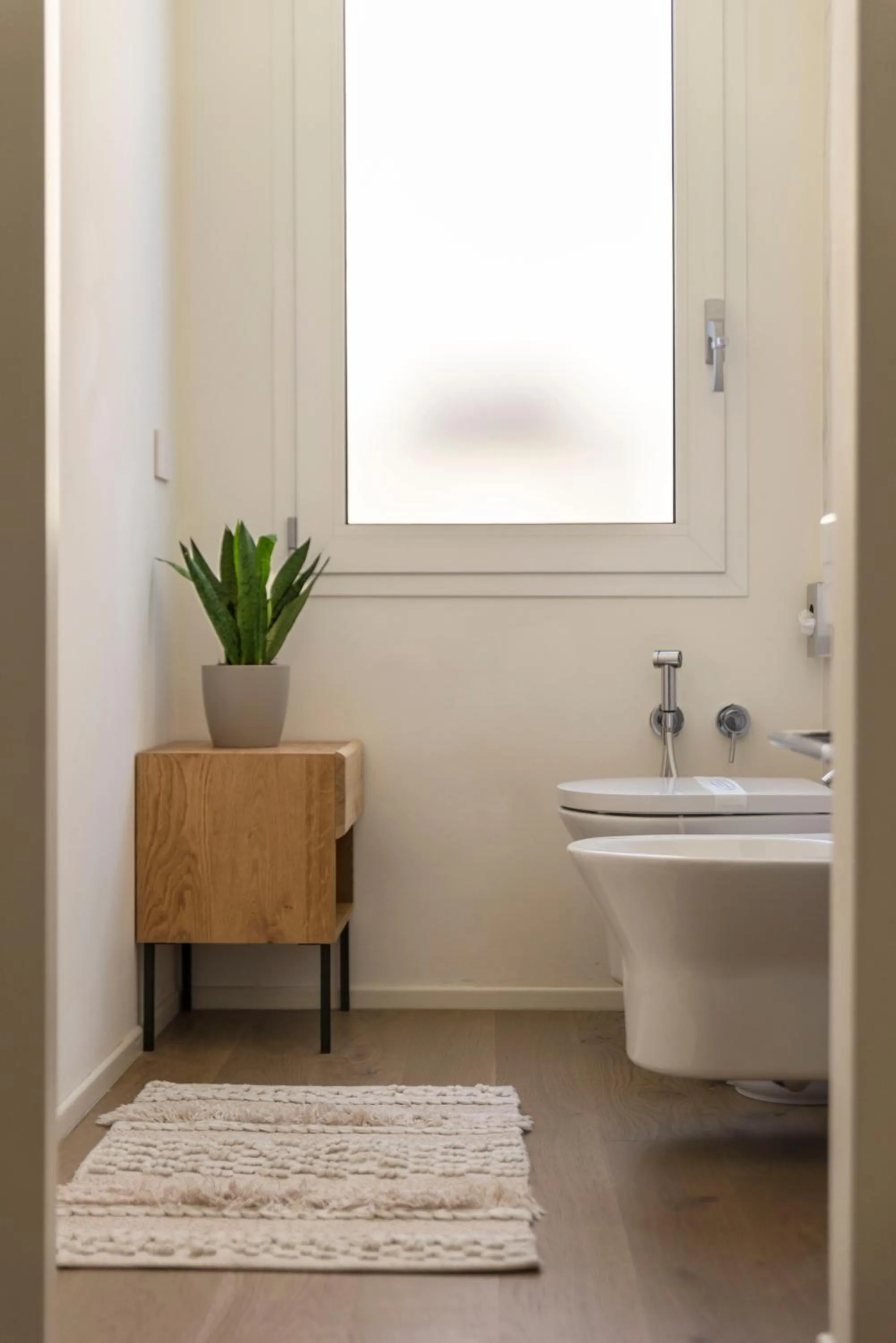 Toilet in Le Palmette Suites