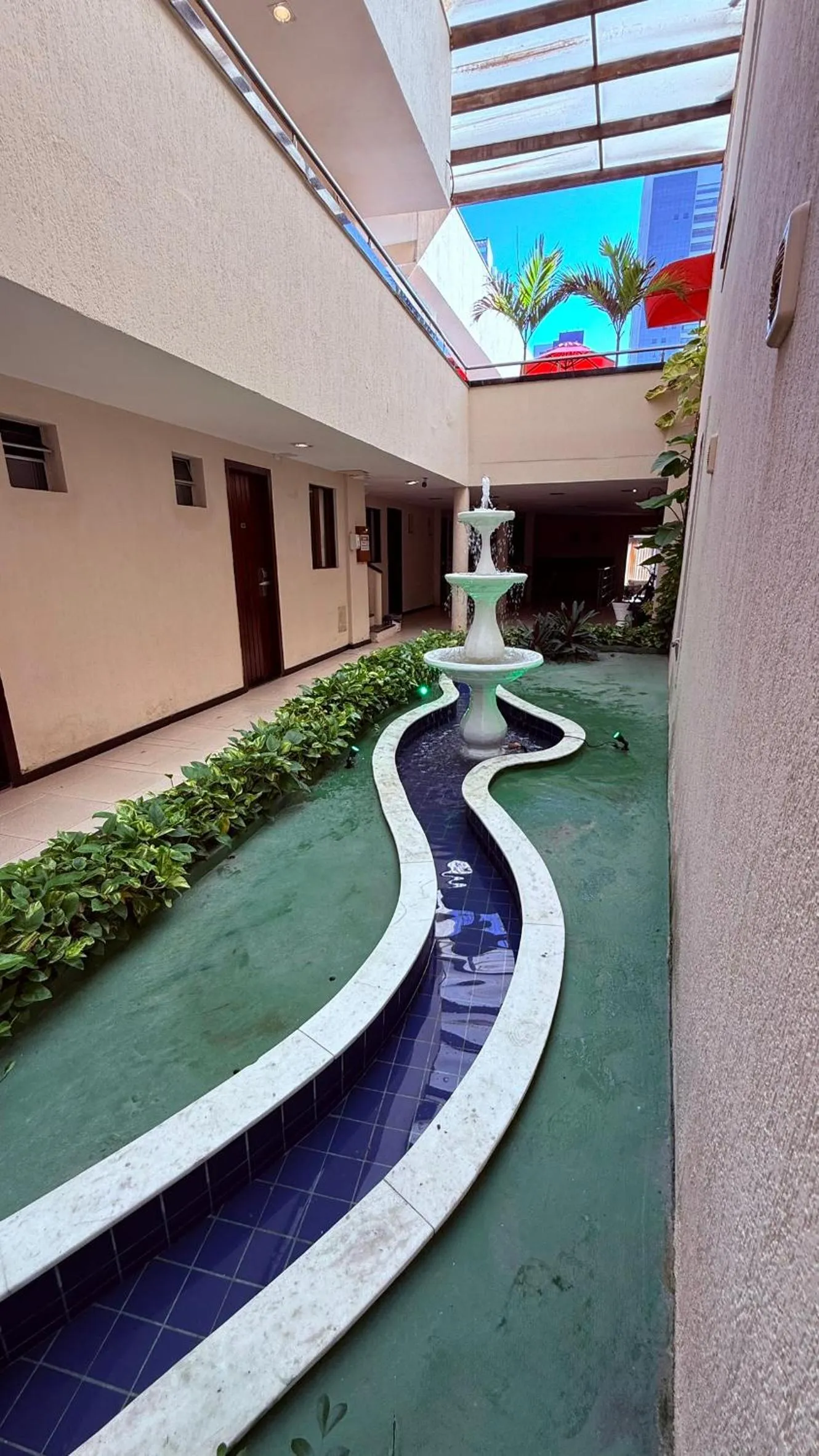 Garden in Hotel Italia Beach - Na Beira Mar Natal RN