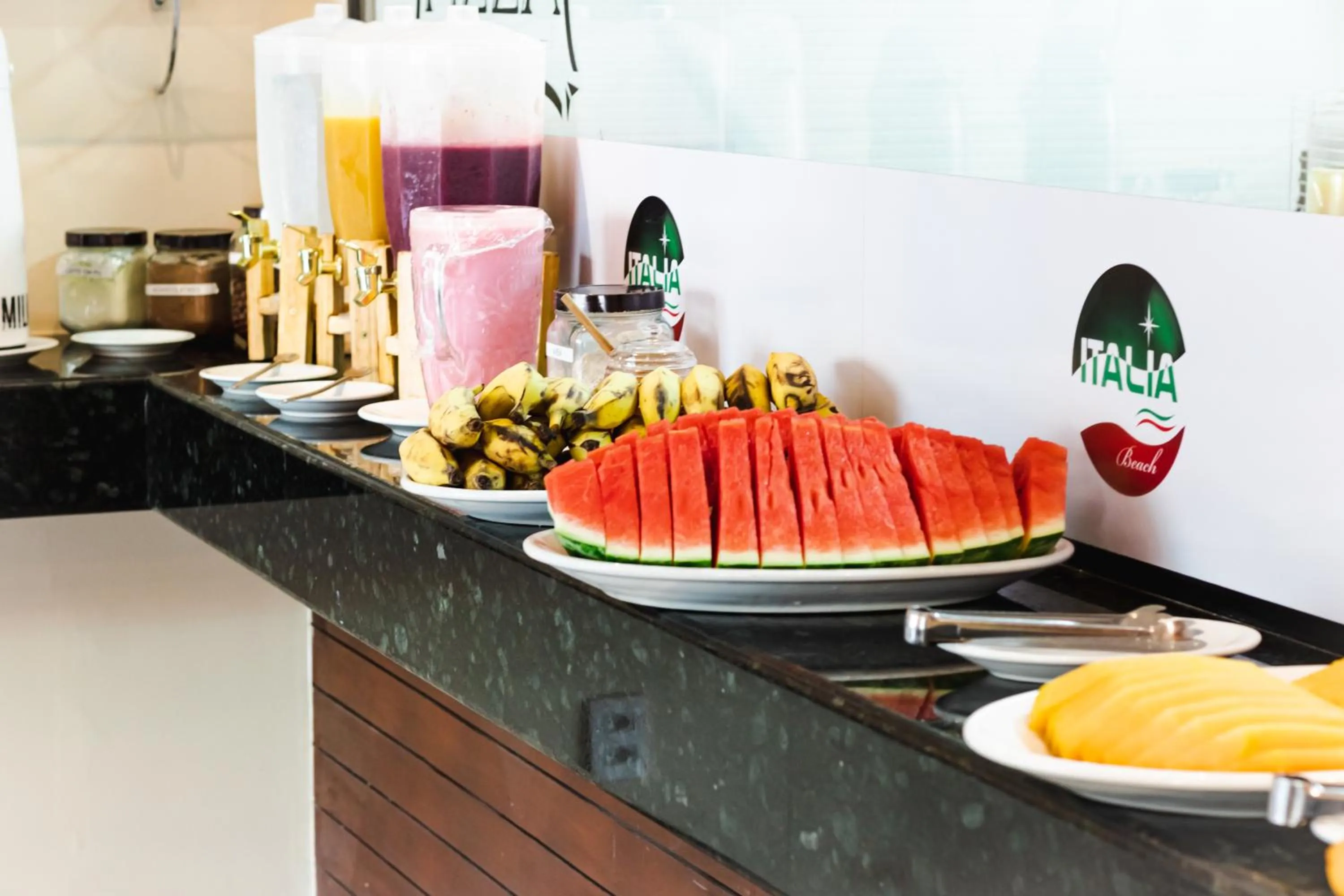 Breakfast in Hotel Italia Beach - Na Beira Mar Natal RN