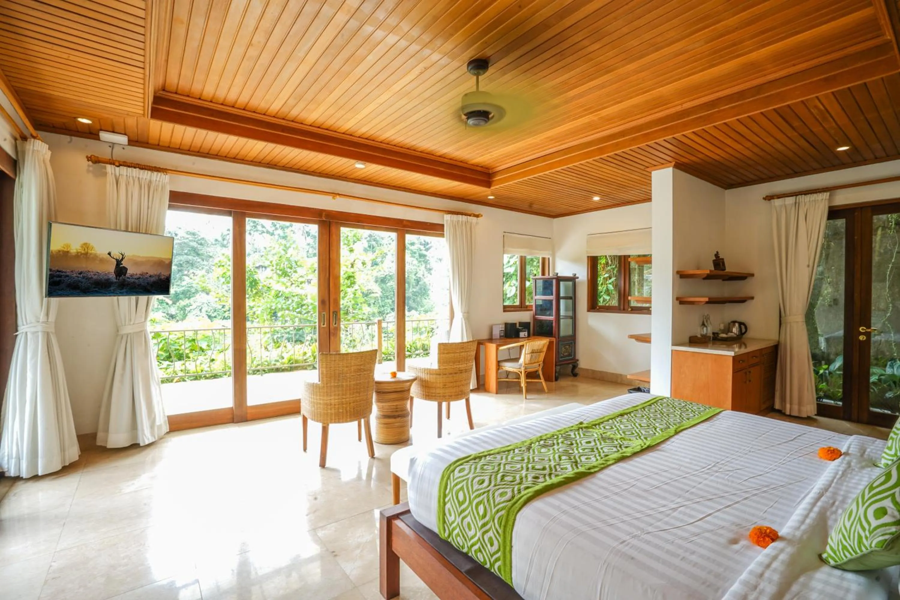 Photo of the whole room, Bed in The Allure Ubud Villas & Spa crafted by freshWater Asia