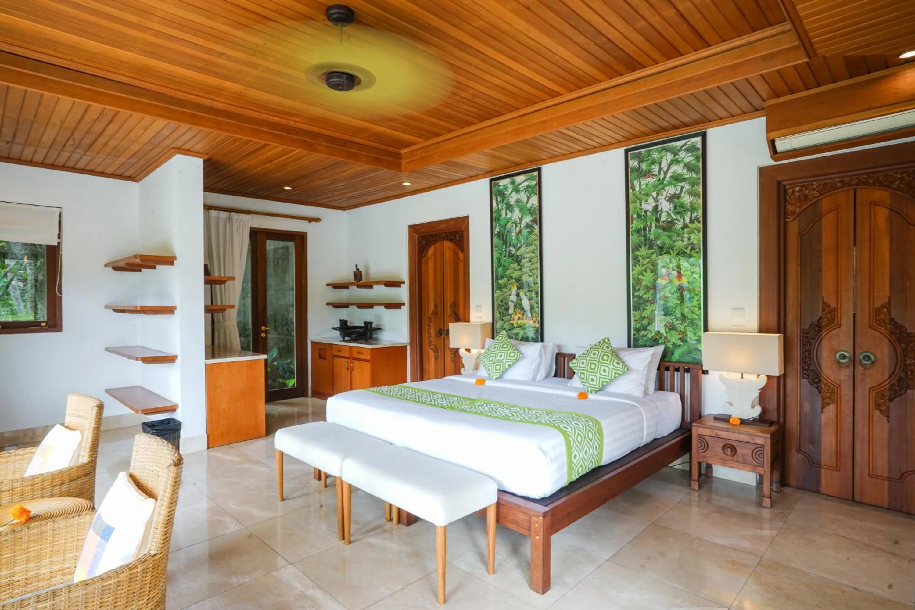Photo of the whole room, Bed in The Allure Ubud Villas & Spa crafted by freshWater Asia