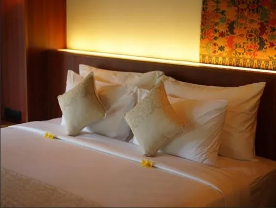 Bed in The Allure Ubud Villas & Spa crafted by freshWater Asia
