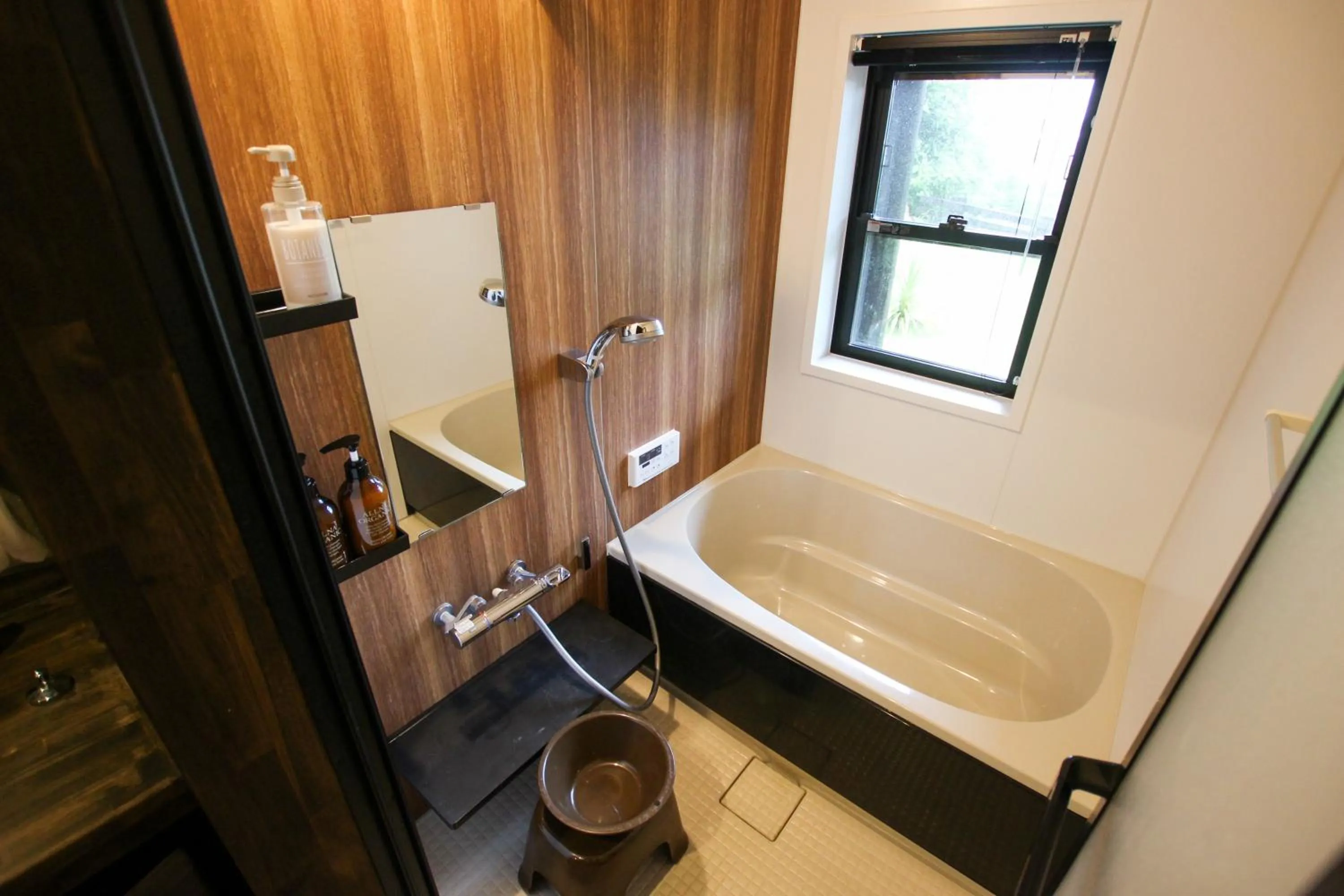 Bathroom in LOG HOUSE at Shima