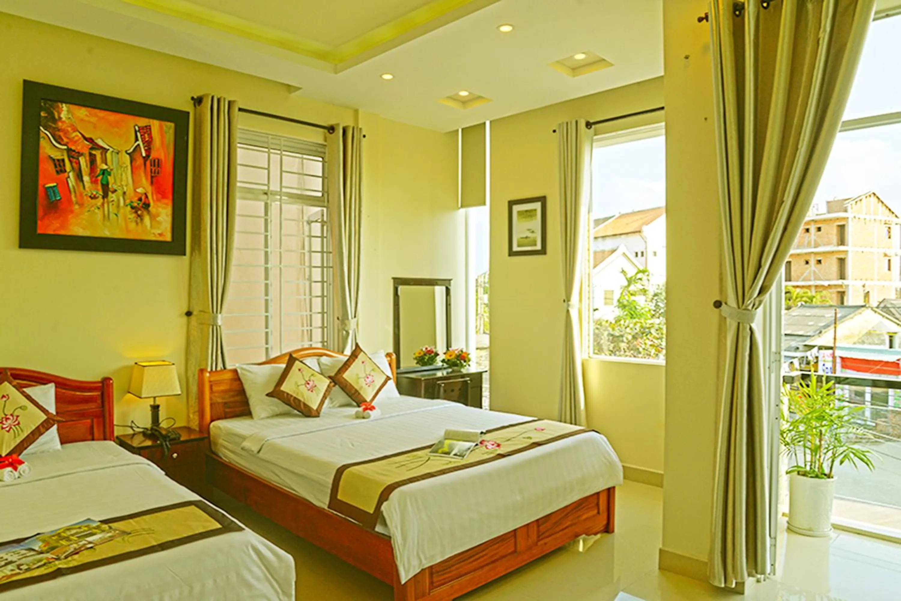 Bedroom, Bed in Bamboo Garden Homestay