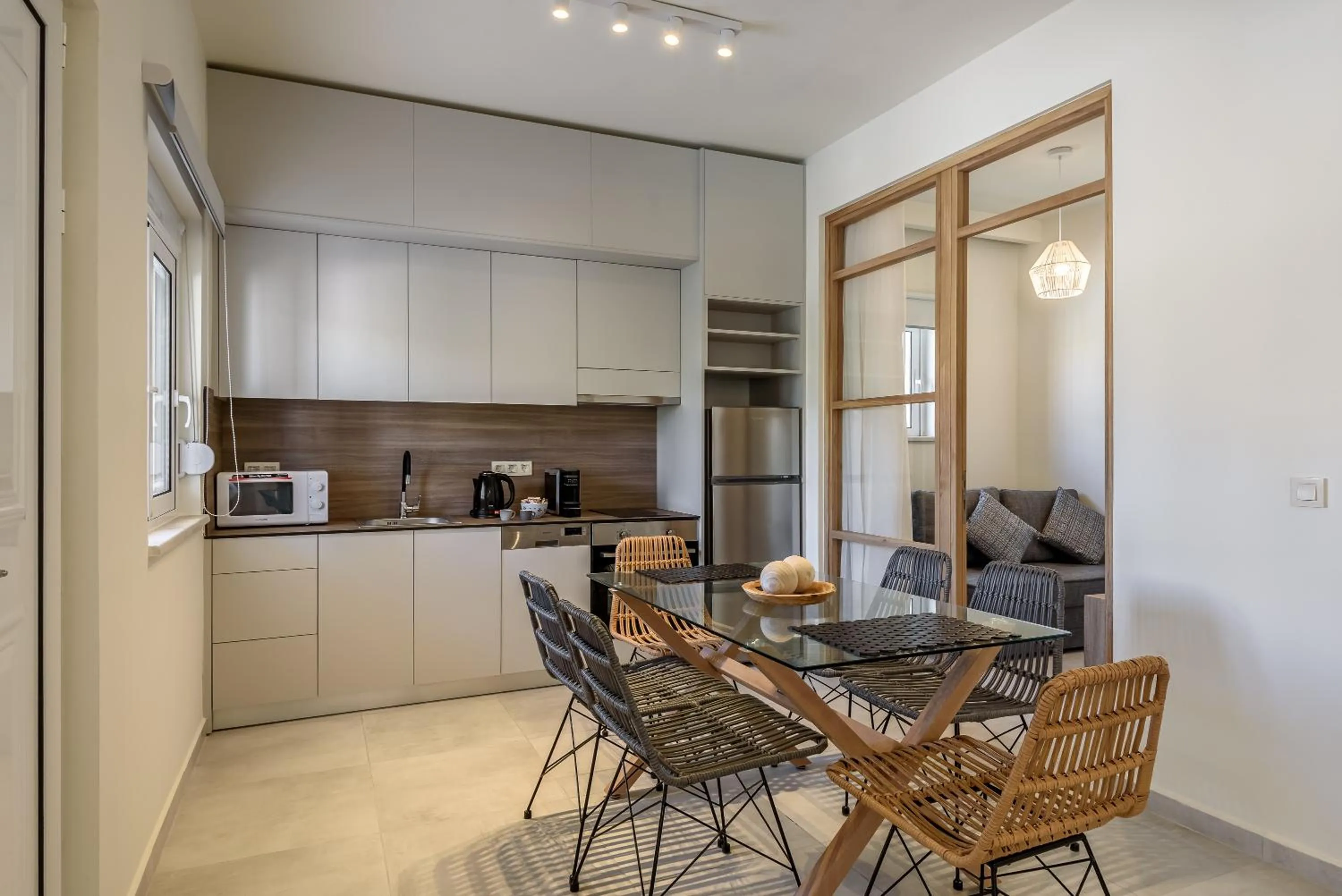 Kitchen or kitchenette in Azure Beach Villas