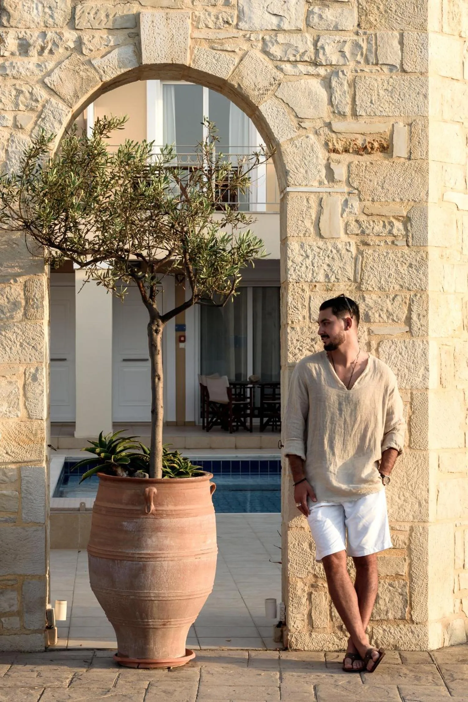 People in Azure Beach Villas