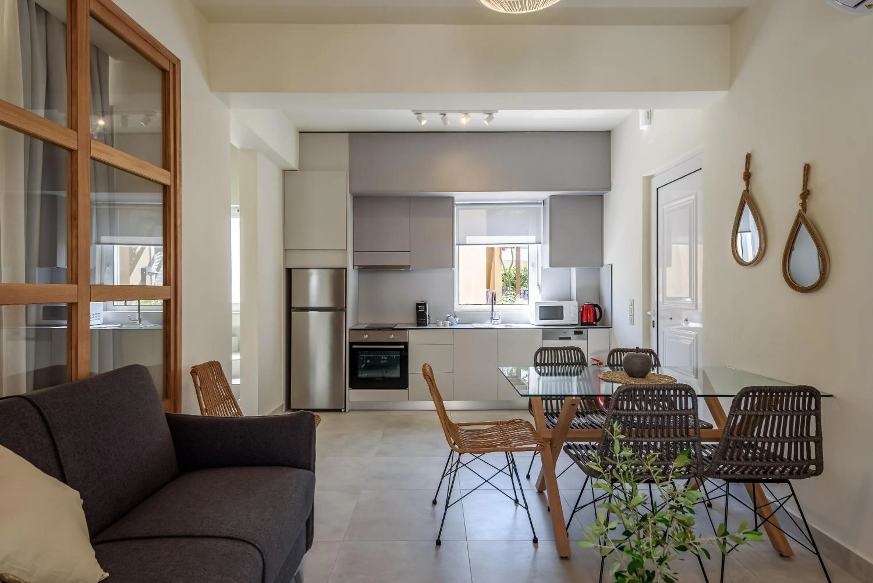 Kitchen or kitchenette in Azure Beach Villas