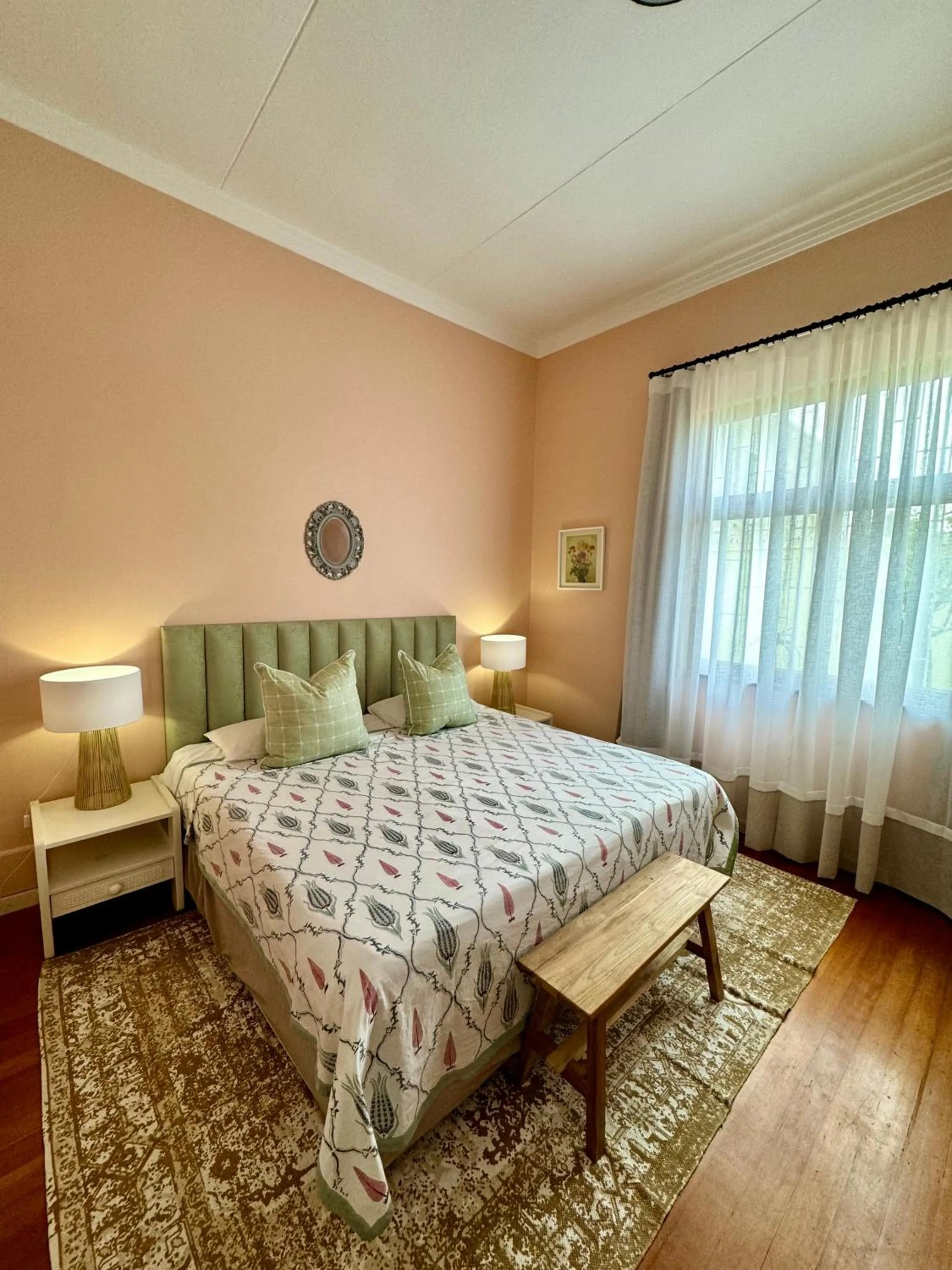 Bed in Pension d'Avignon