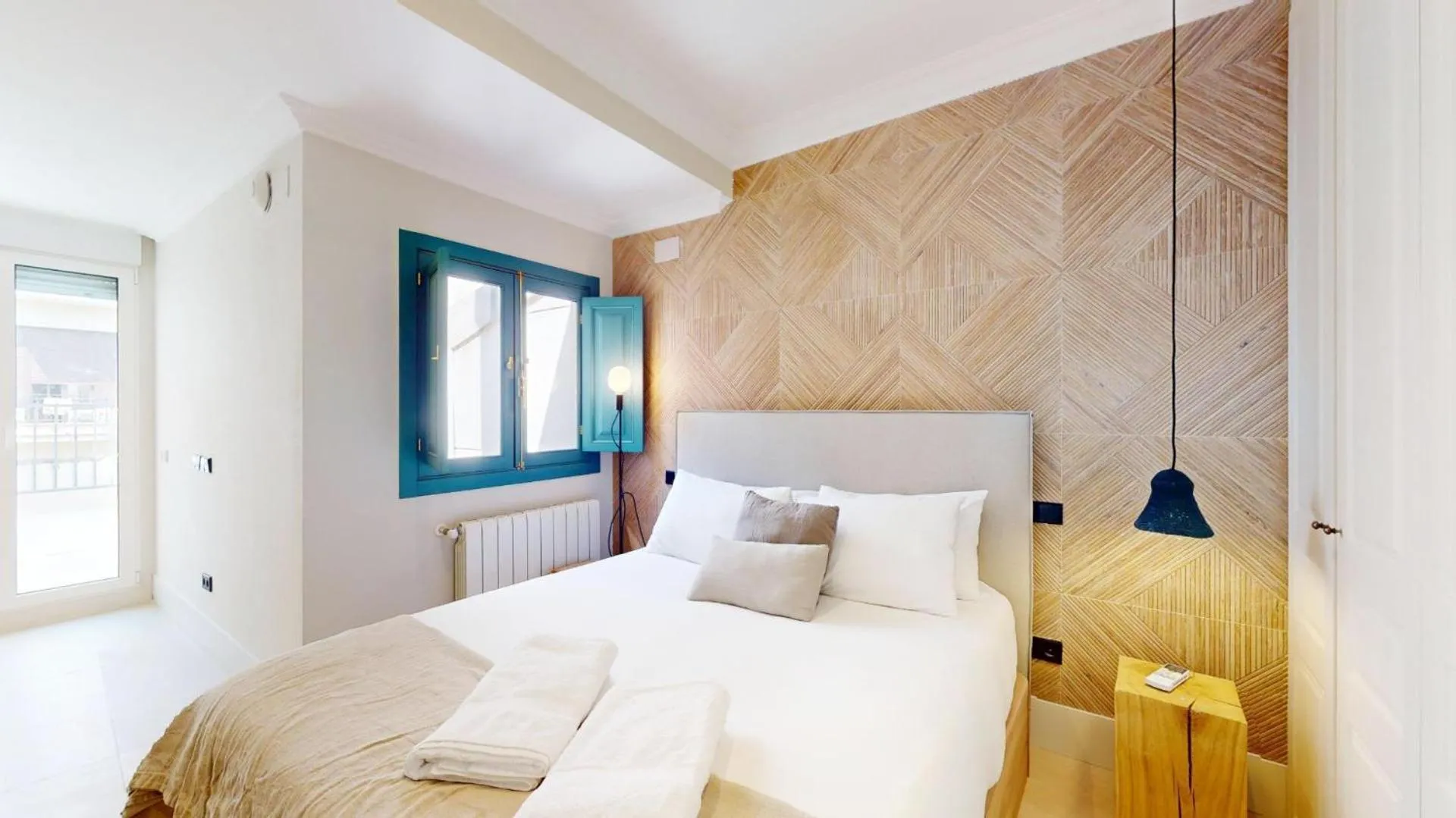 Bedroom, Bed in Sol y El Madroño