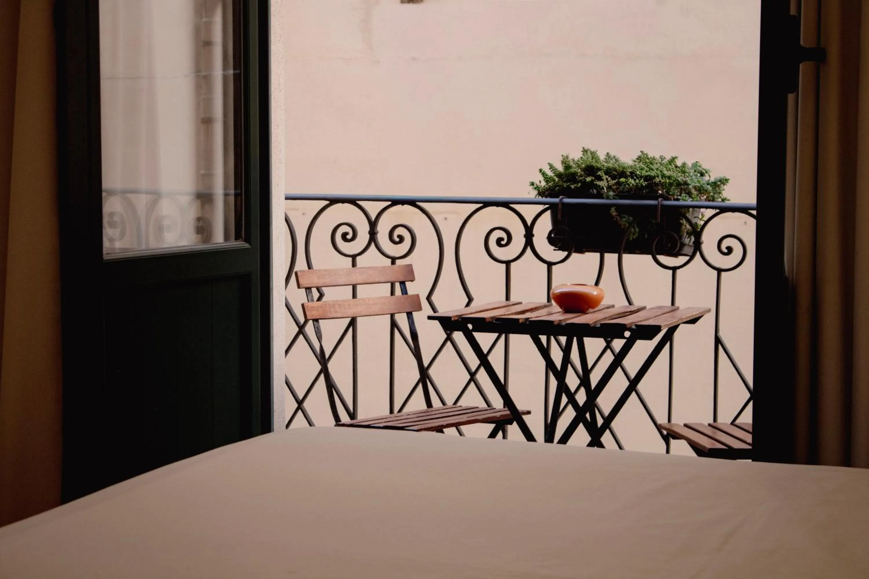 Bed in BADIA NUOVA Apart Hotel