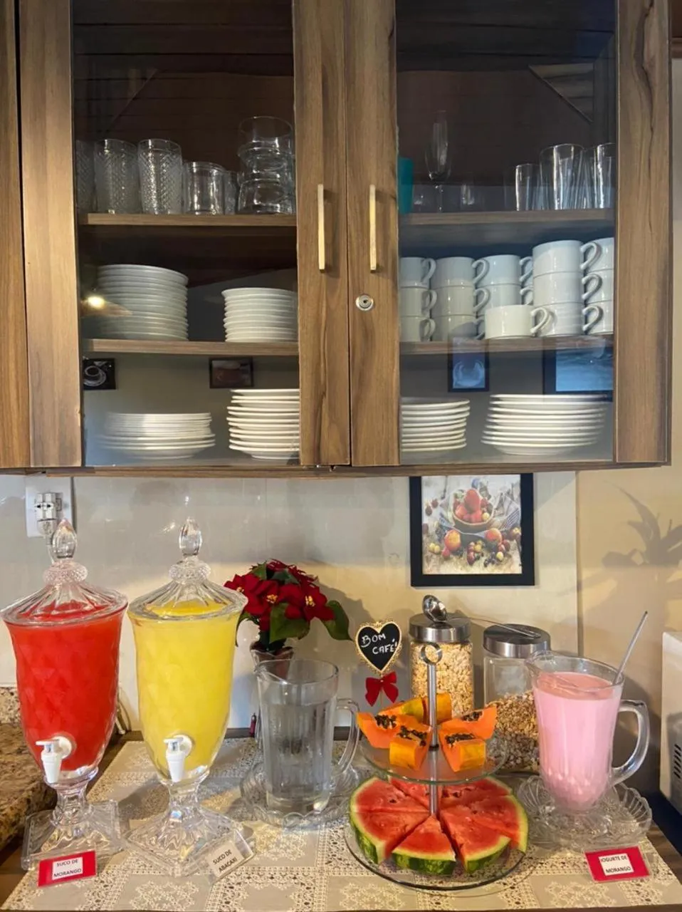 Food and drinks in Pousada Juliane