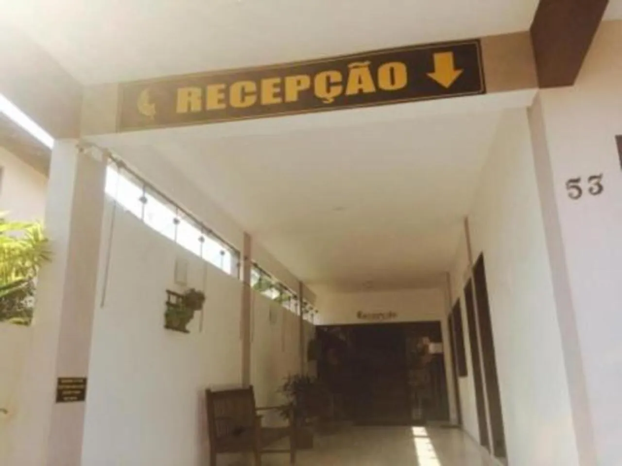 Facade/entrance in Pousada Juliane