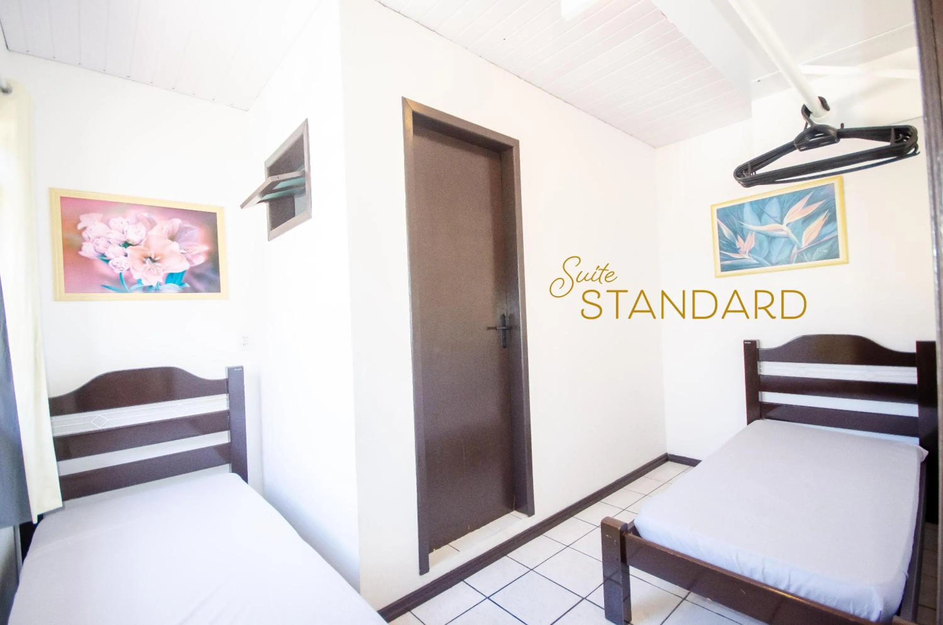 Bed in Pousada Juliane