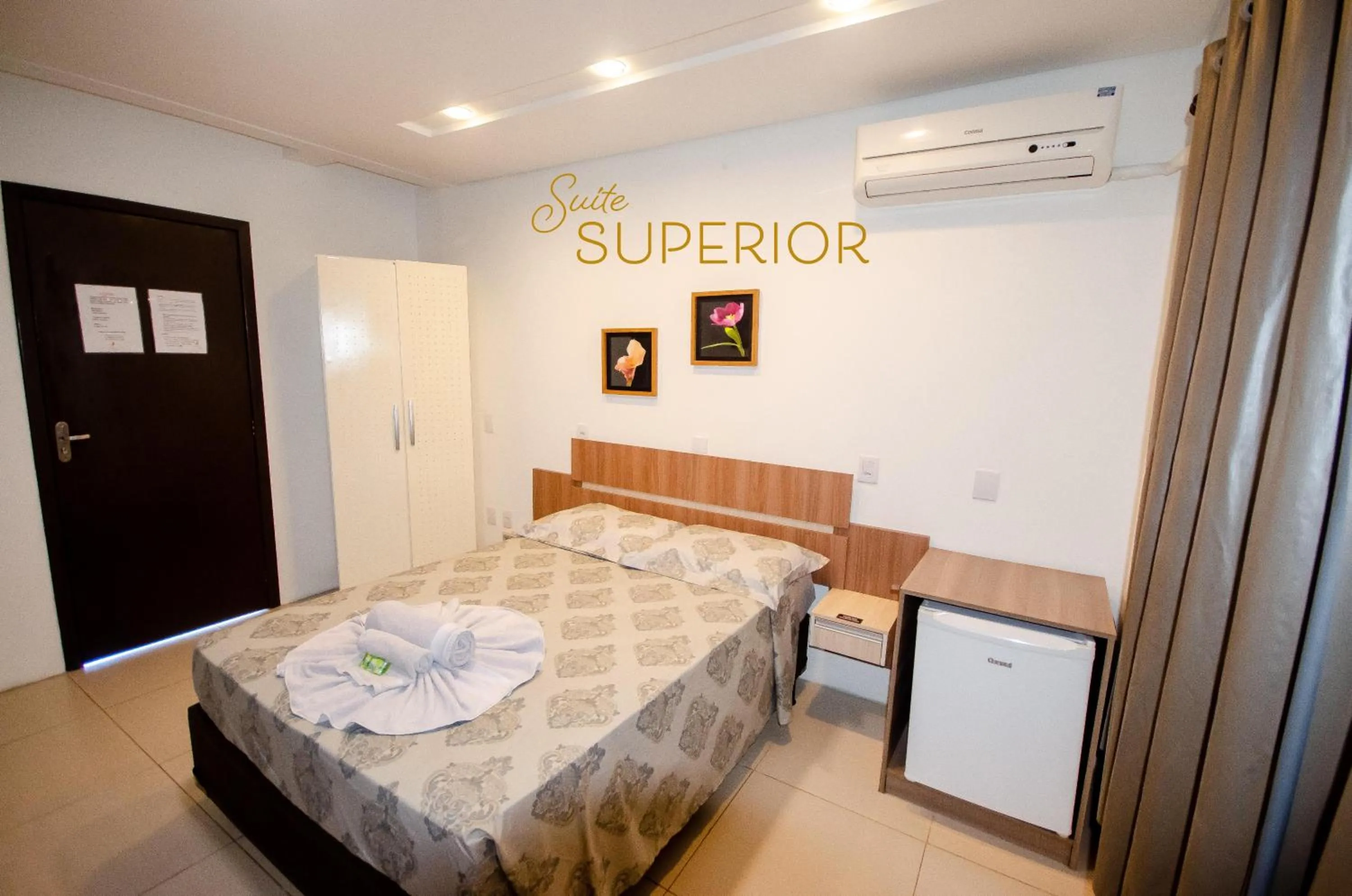 Bed in Pousada Juliane