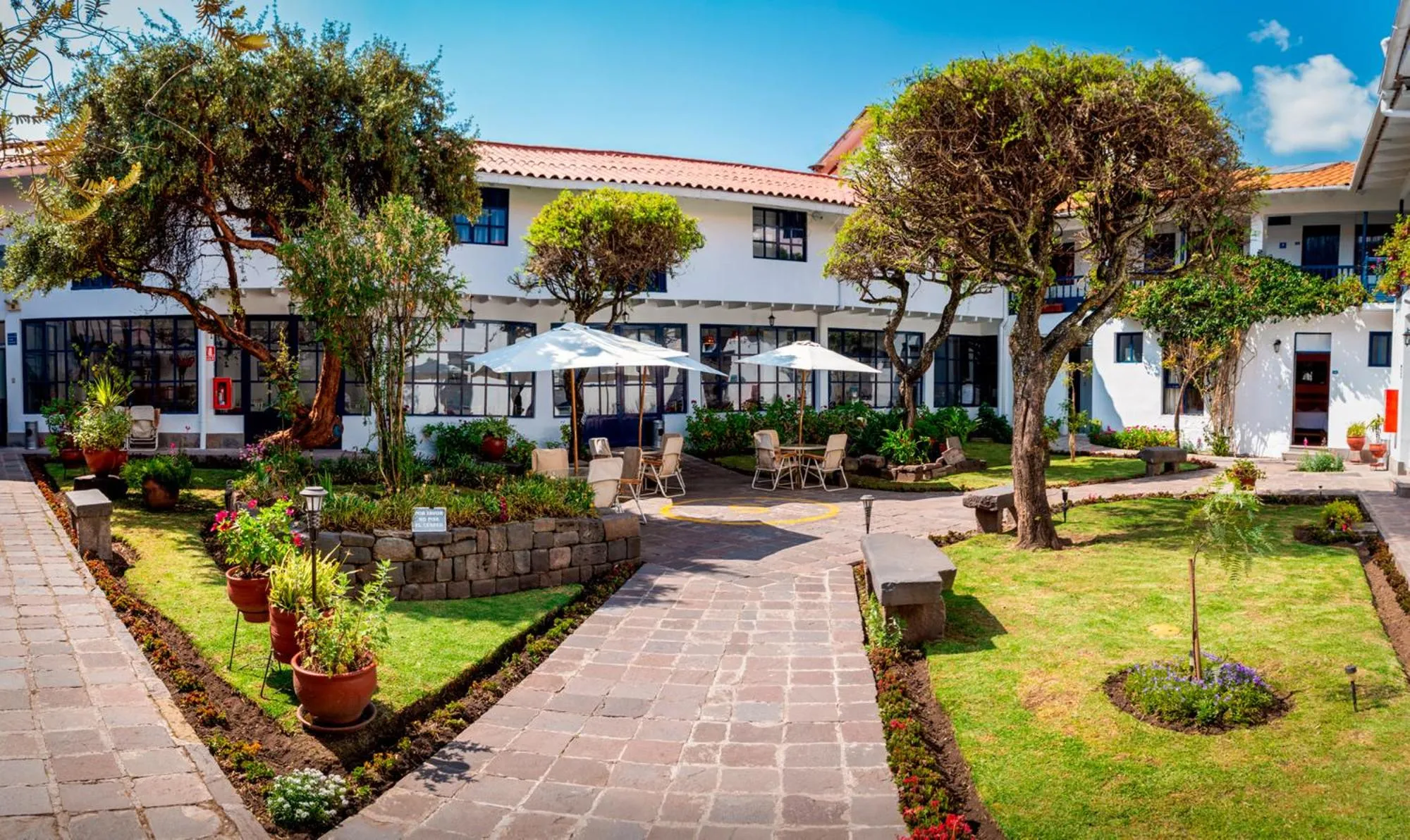 Garden in La Casa de Fray Bartolome