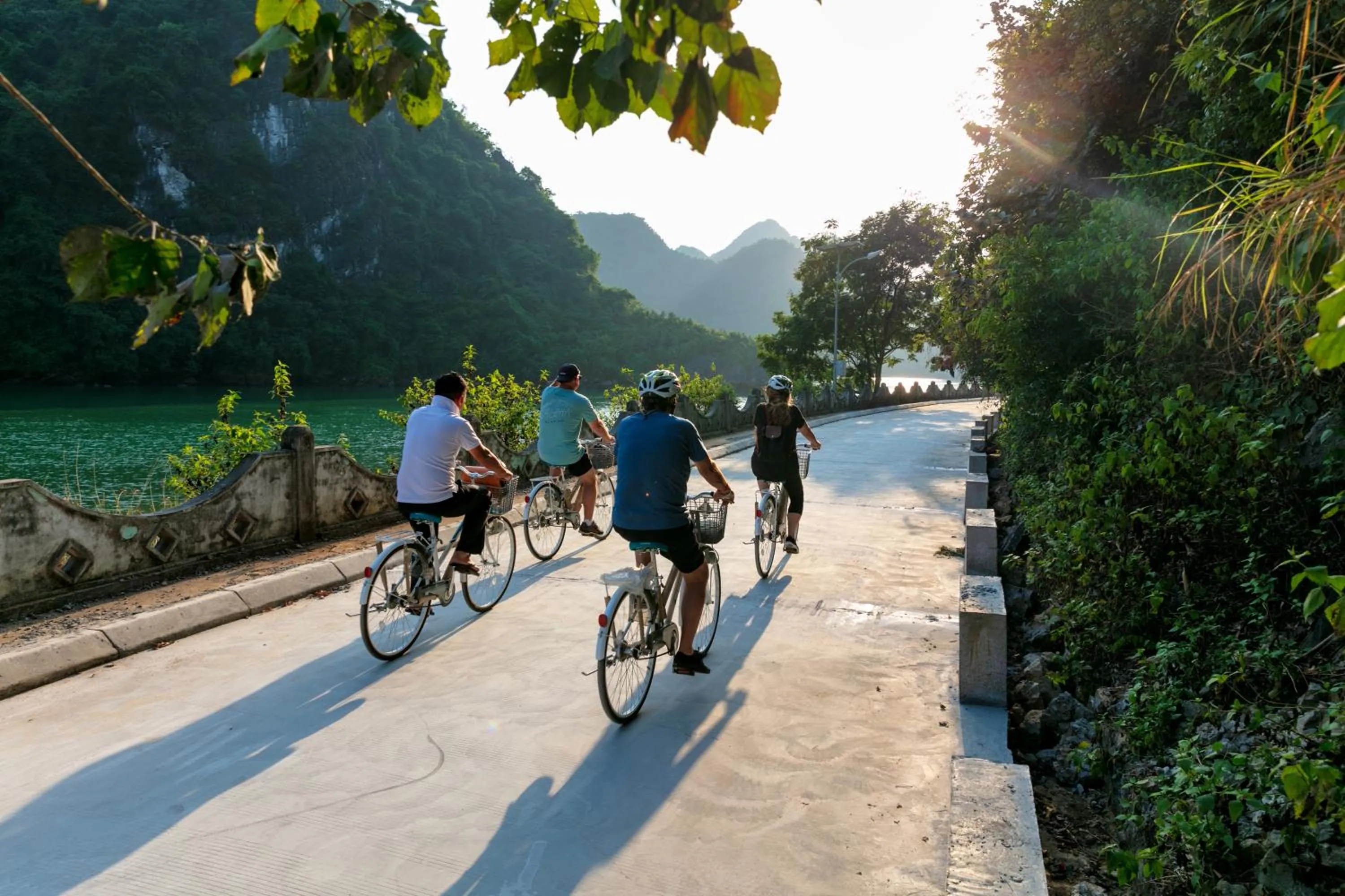 Cycling in Orchid Premium Cruise