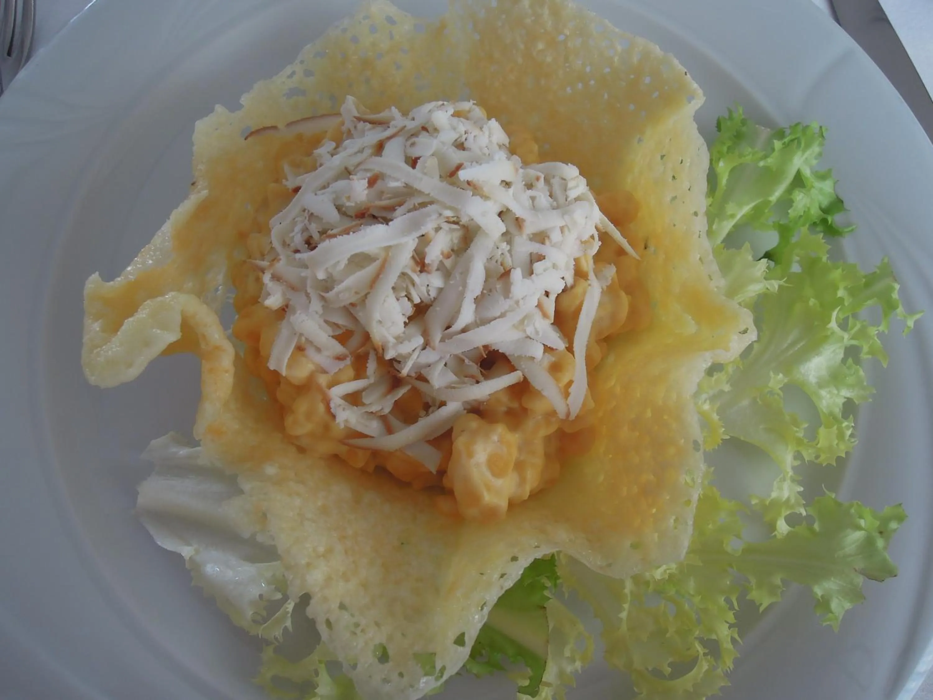 Food close-up in Hotel Conca Verde