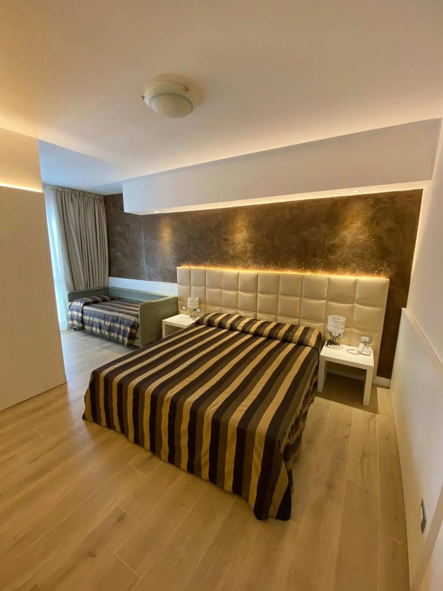 Bed in Hotel Conca Verde