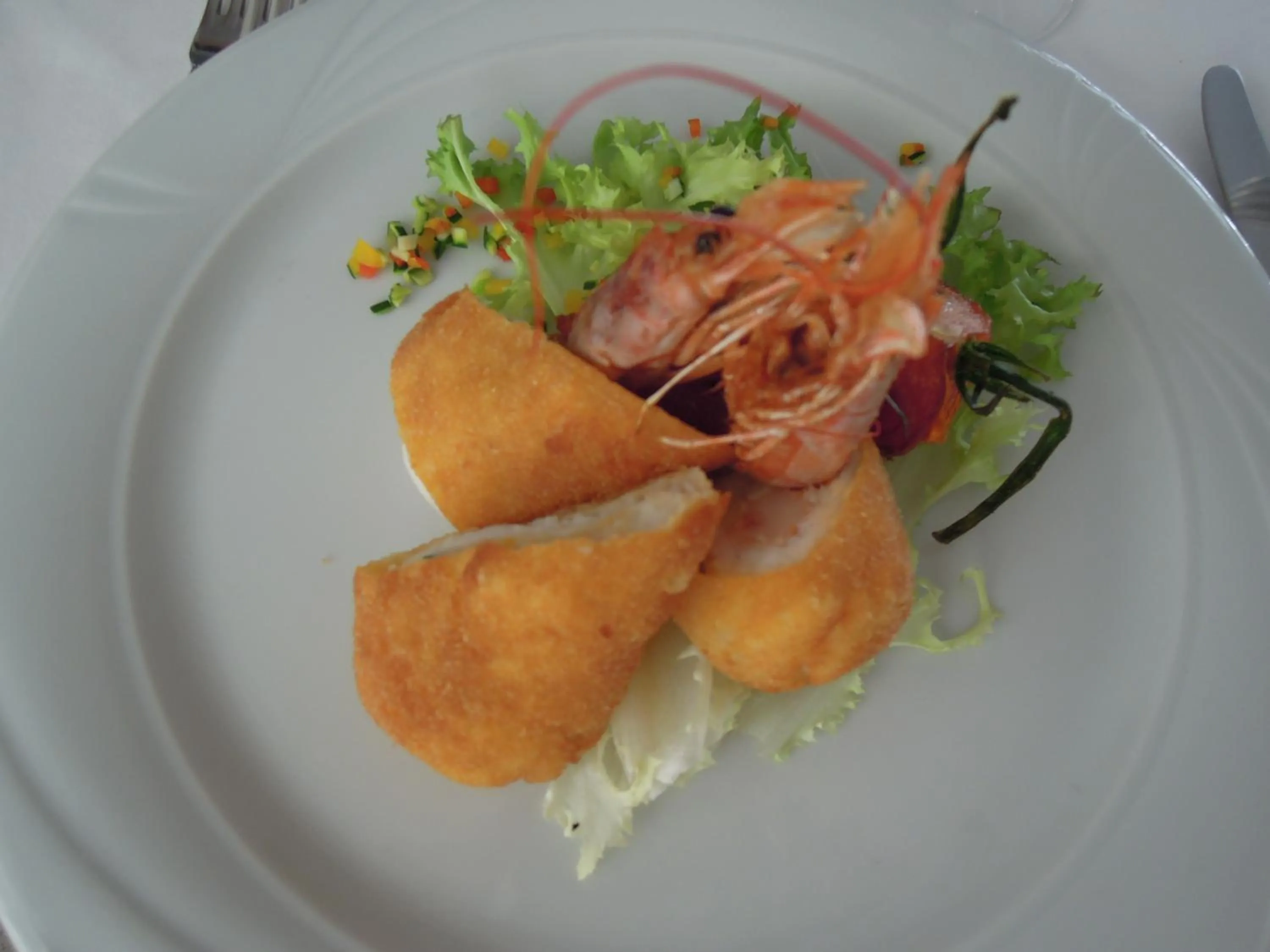 Food and drinks in Hotel Conca Verde