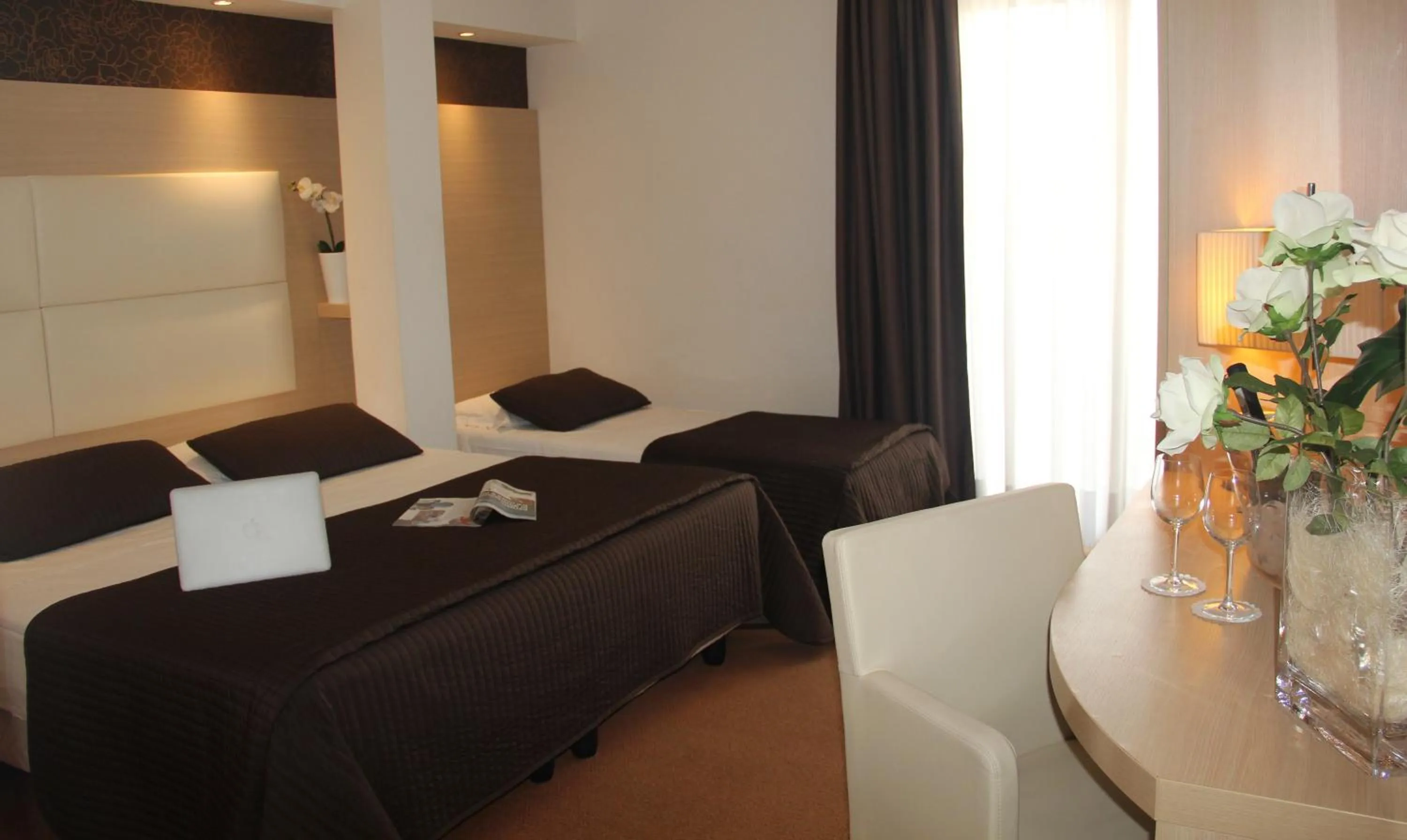 Bedroom, Bed in Hotel Conca Verde