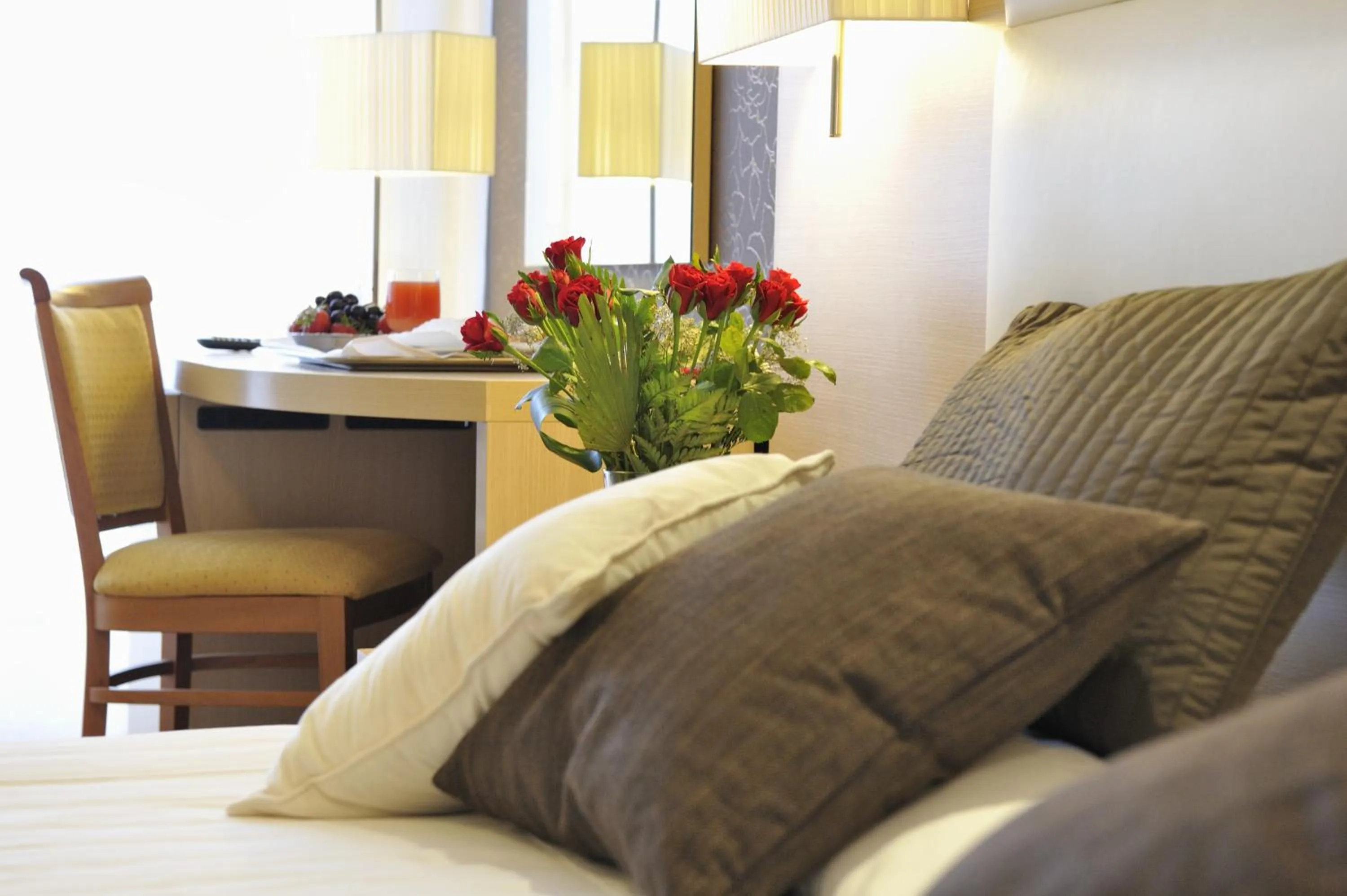 Bed in Hotel Conca Verde