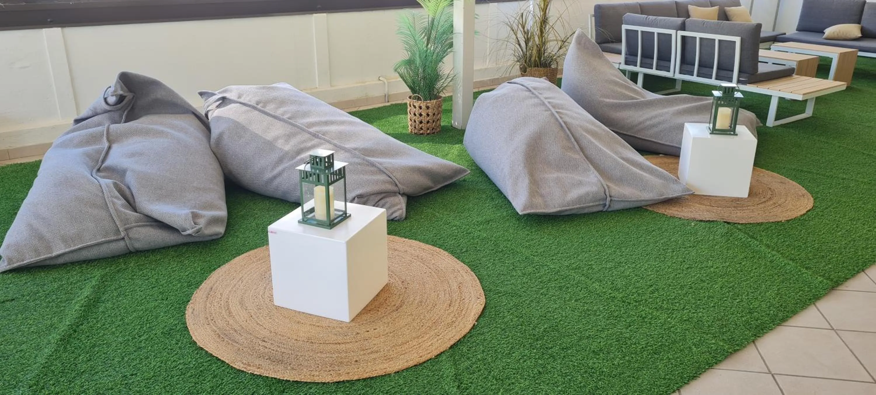 Communal lounge/ TV room in Hotel Conca Verde