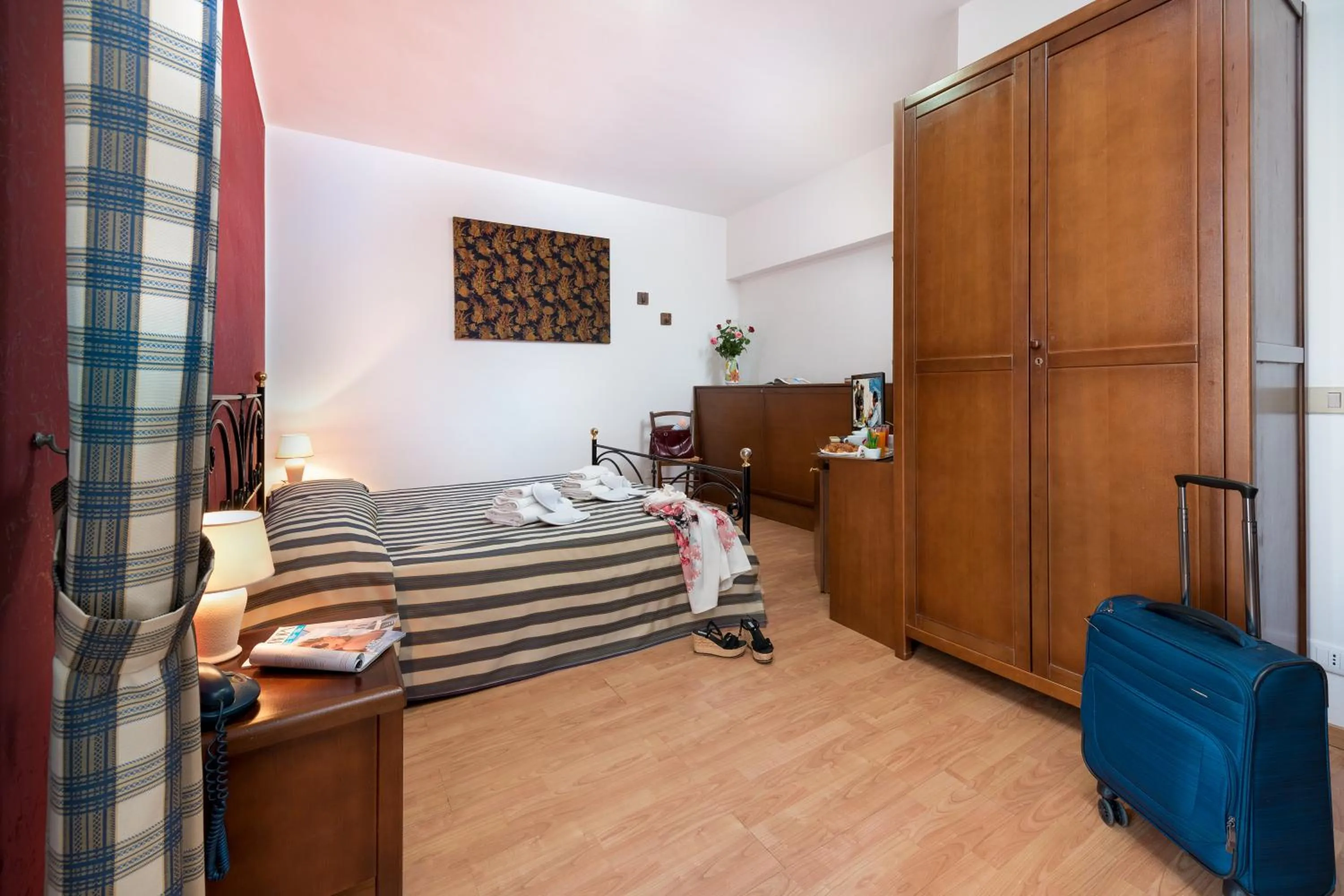 Bed in Hotel Halimeda