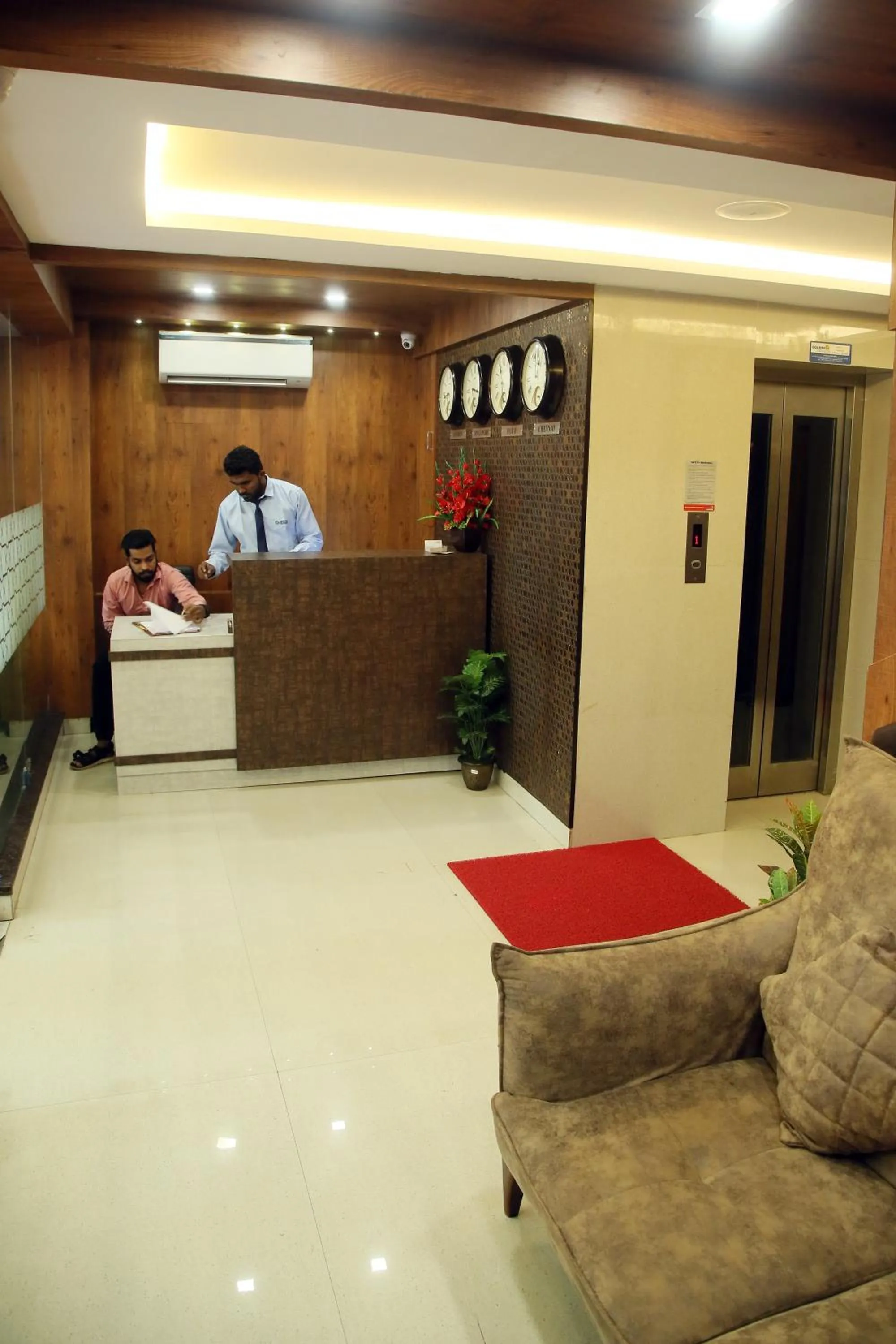 Lobby or reception in Grand Oliver