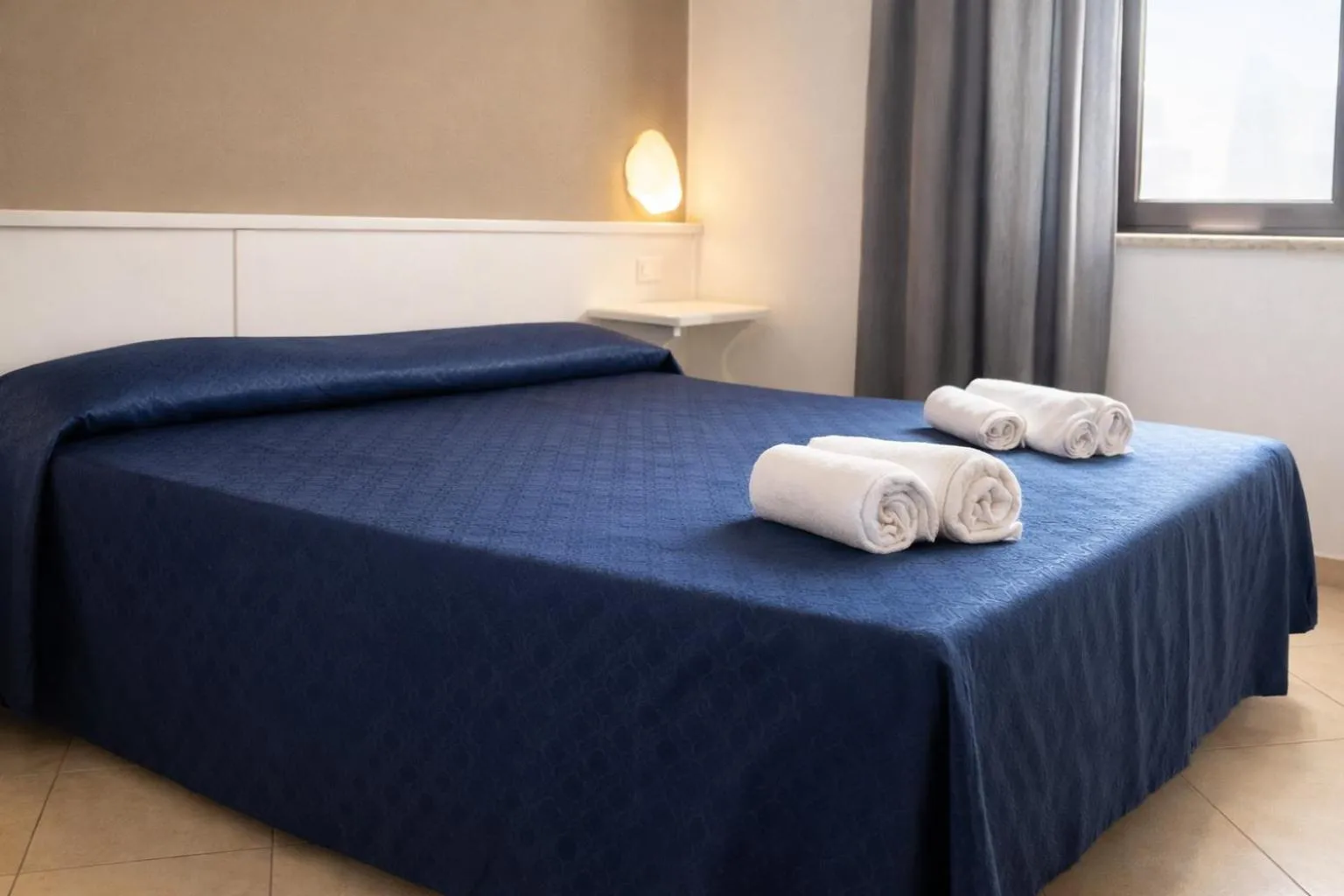 towels, Bed in Hotel Residence Turium