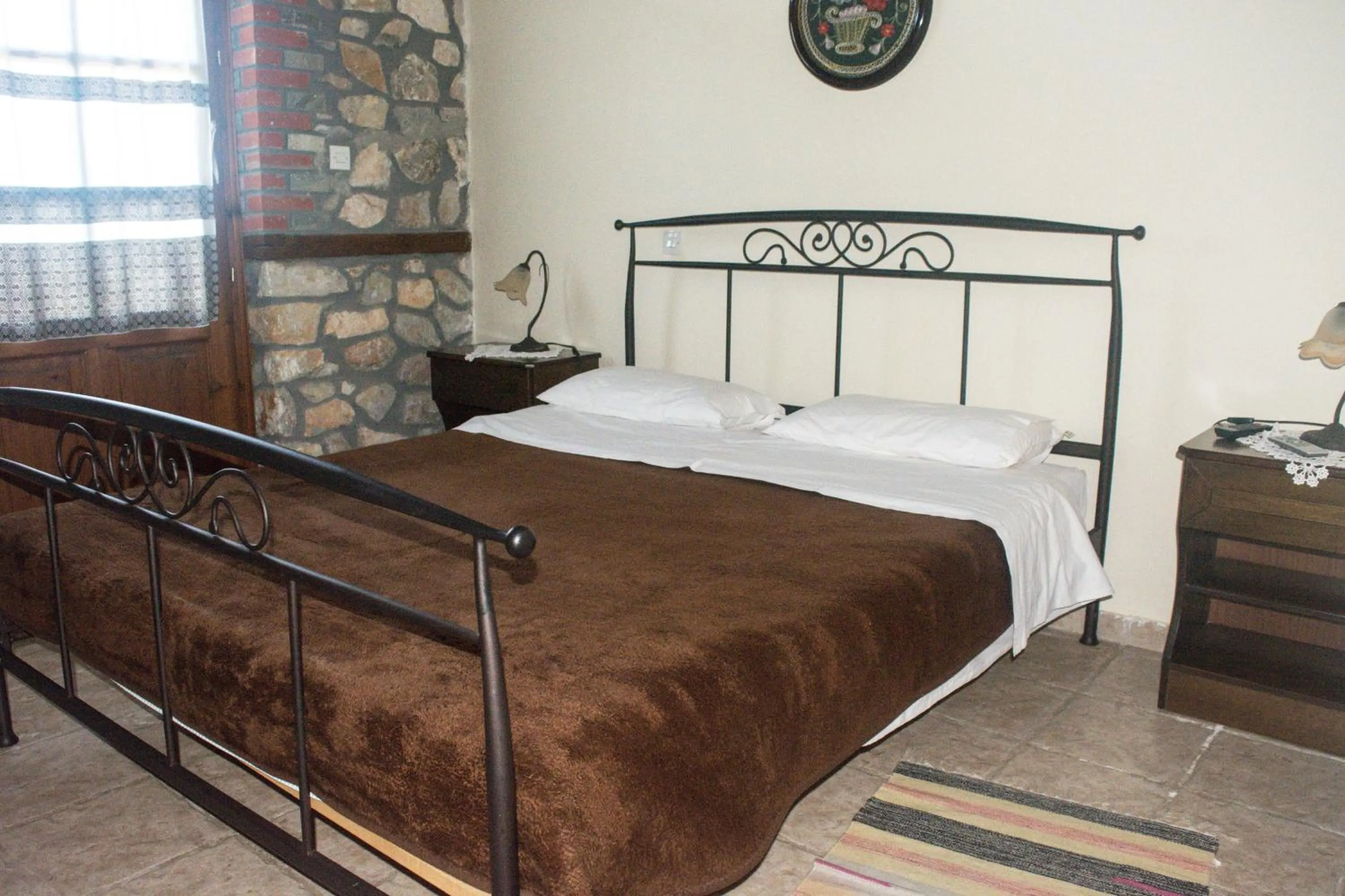 Bed in Varnous Hotel