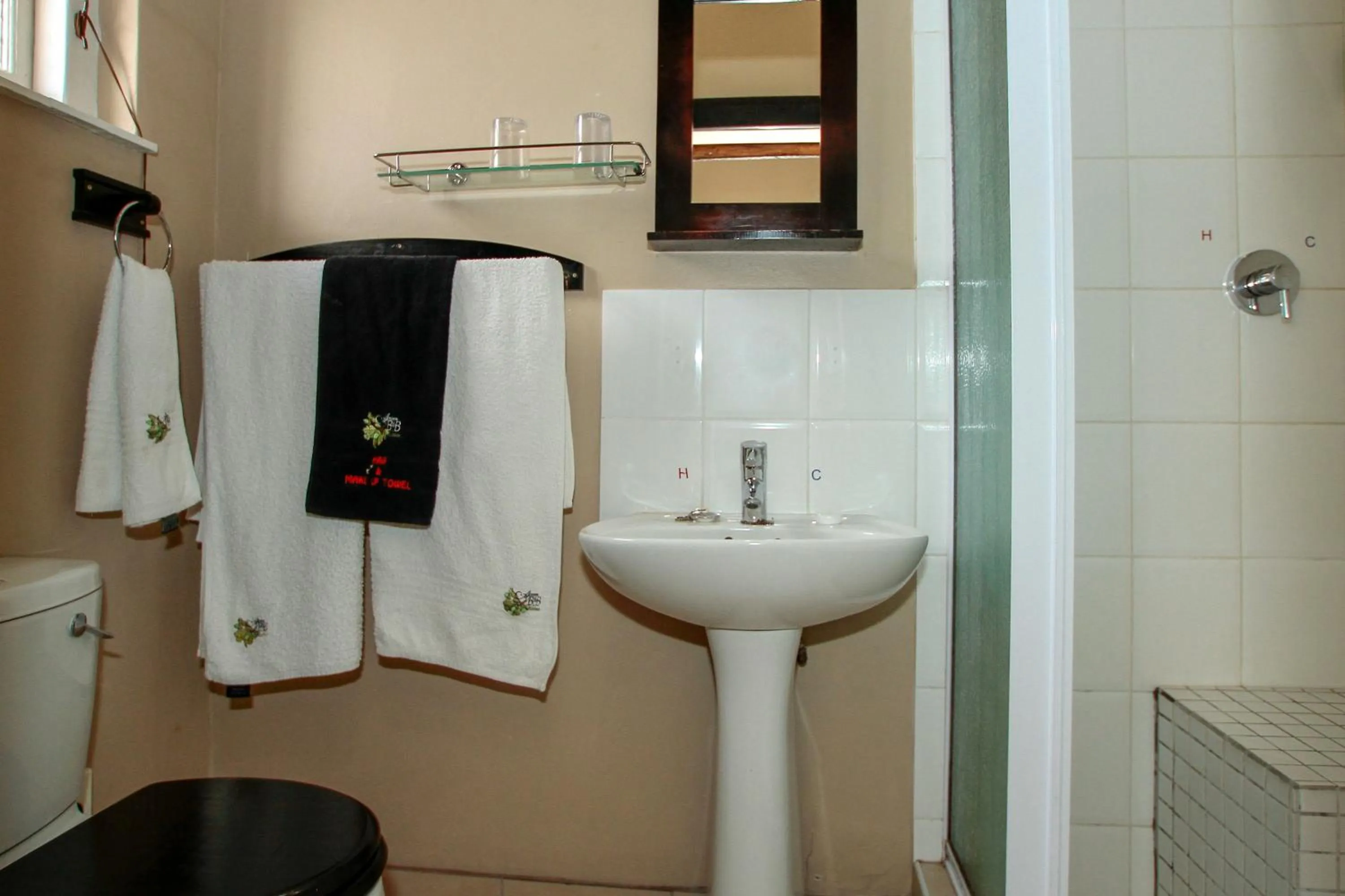 Shower in Acorn B&B in Durban