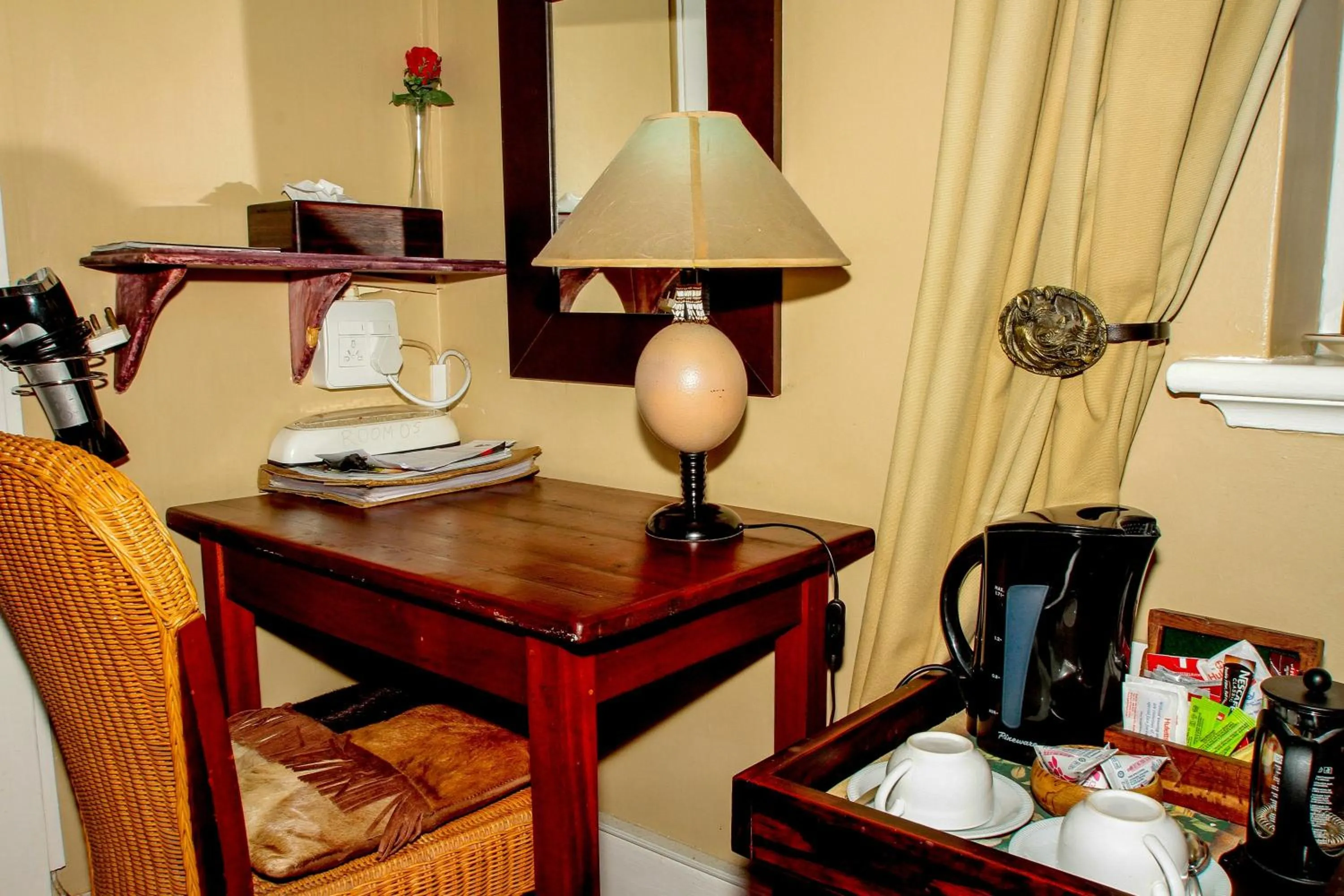 hair dresser in Acorn B&B in Durban