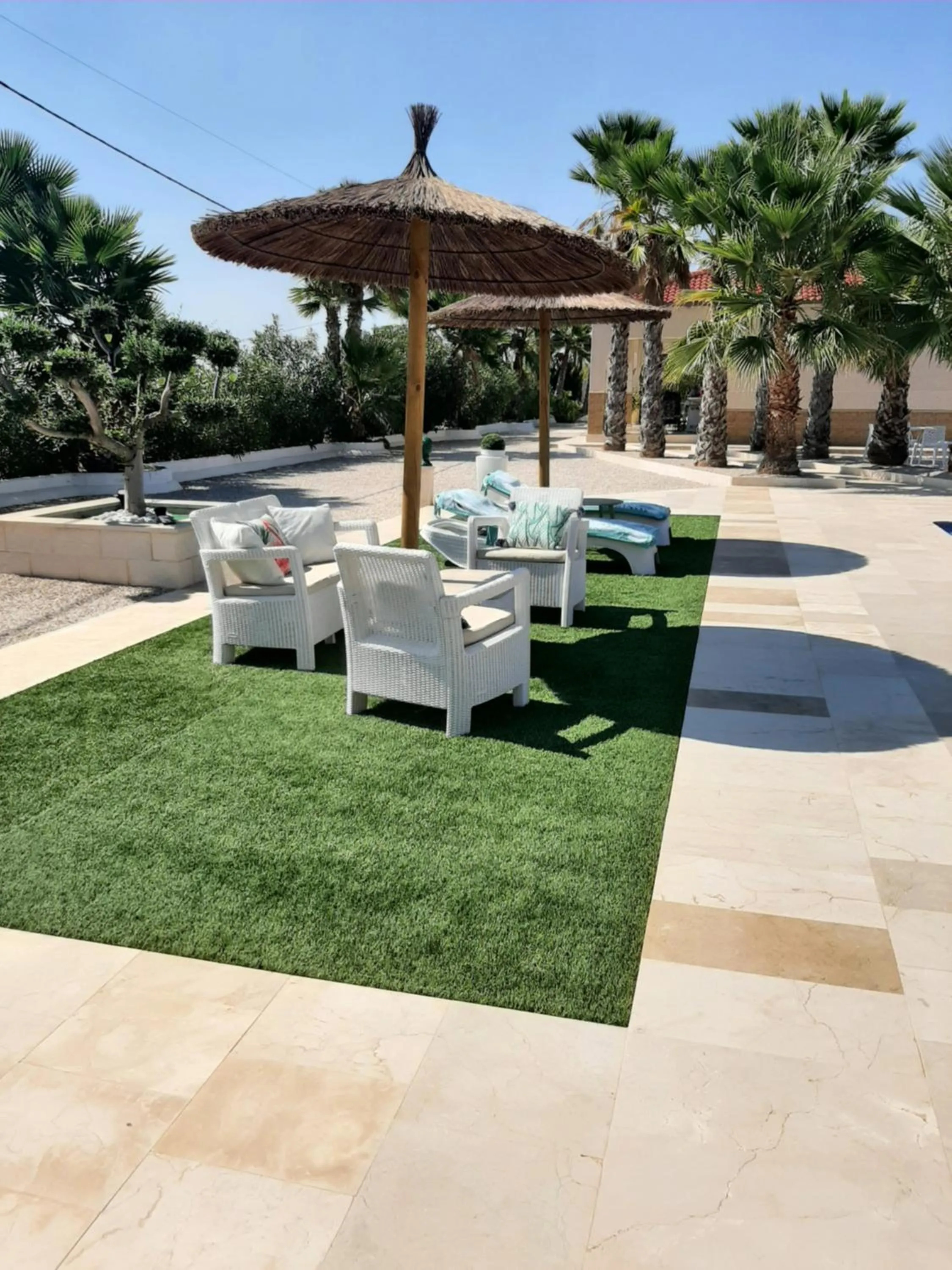 Pool view in La Dolce Vita