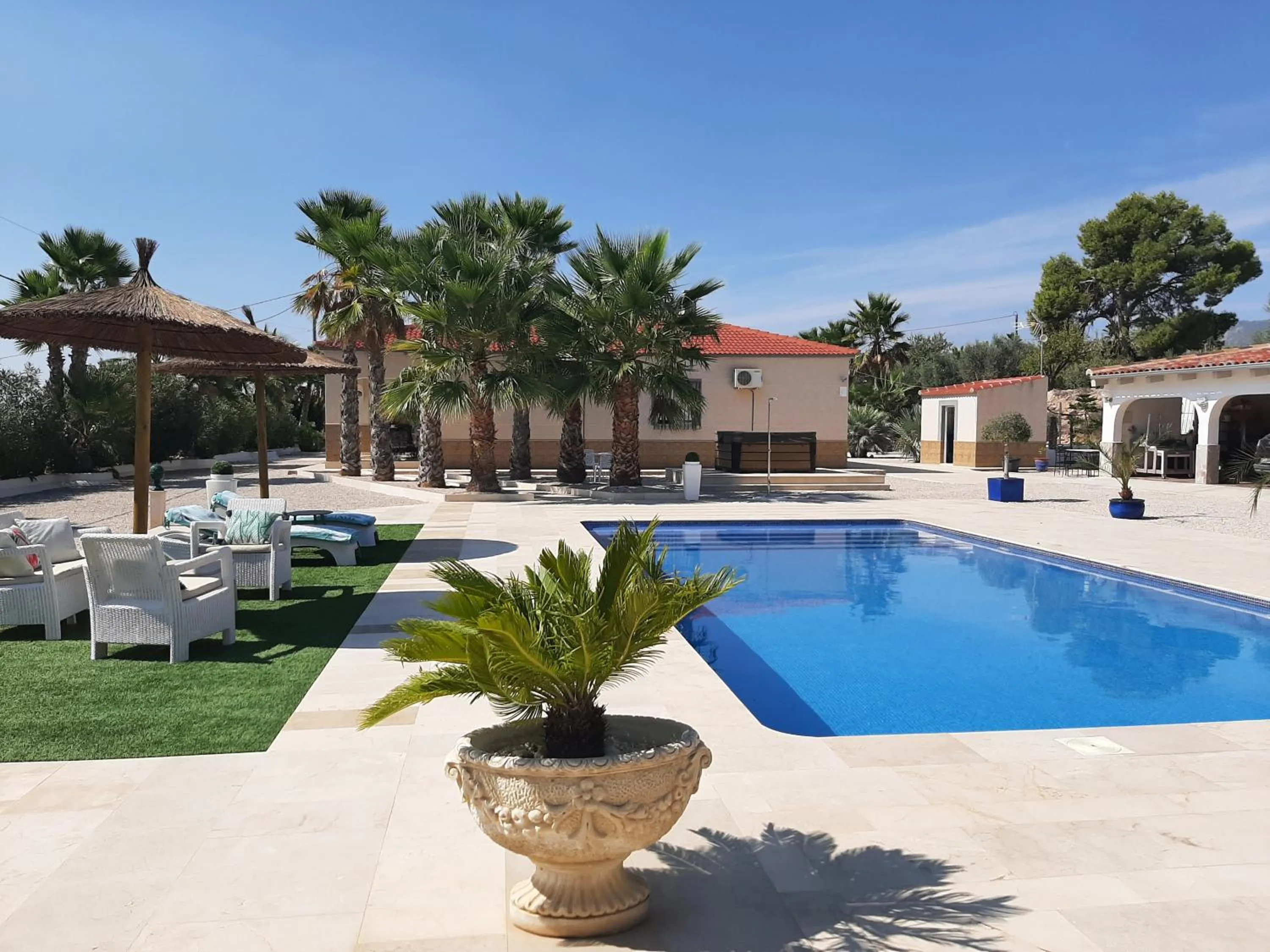 Swimming pool in La Dolce Vita