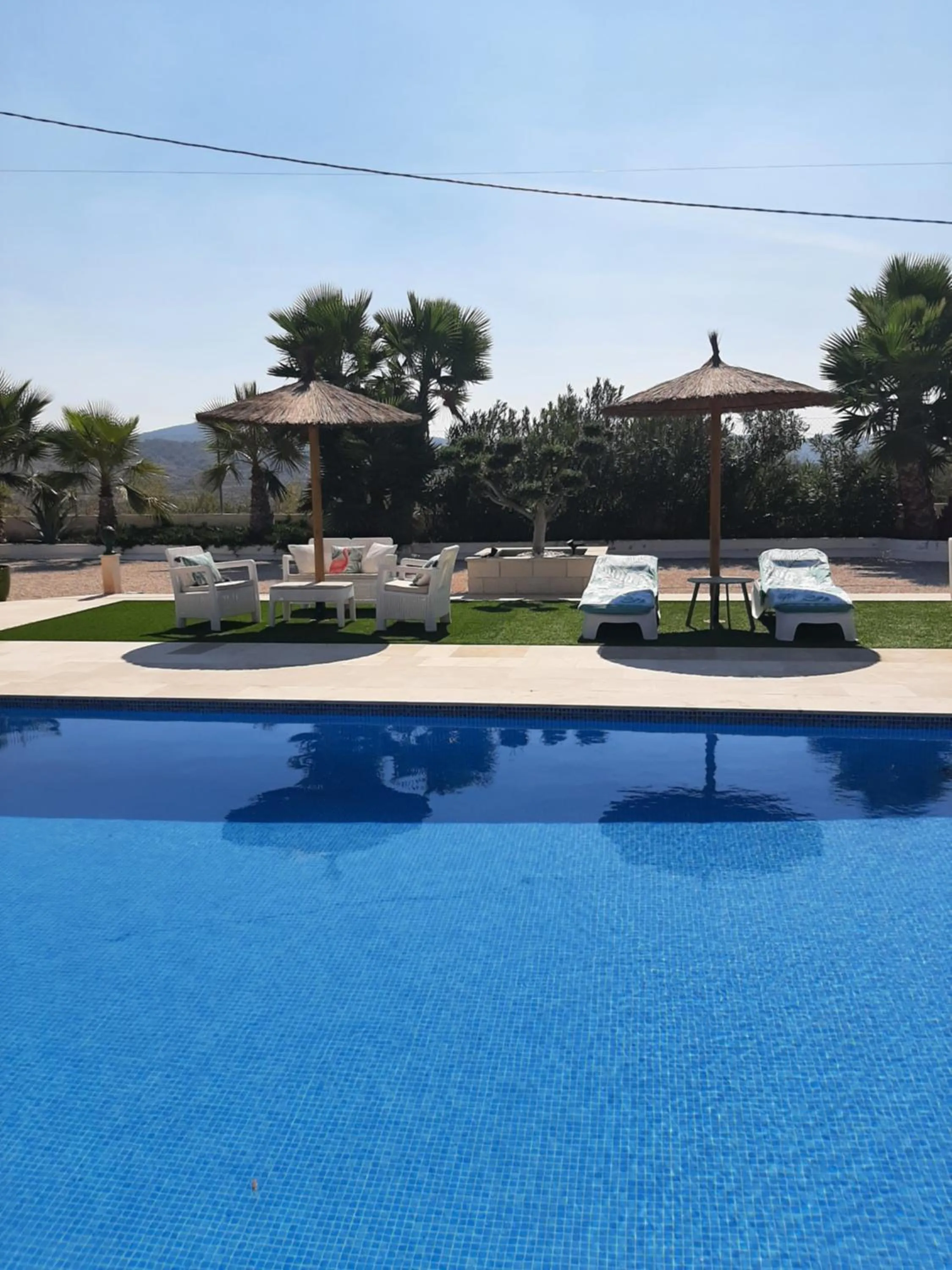 Pool view in La Dolce Vita