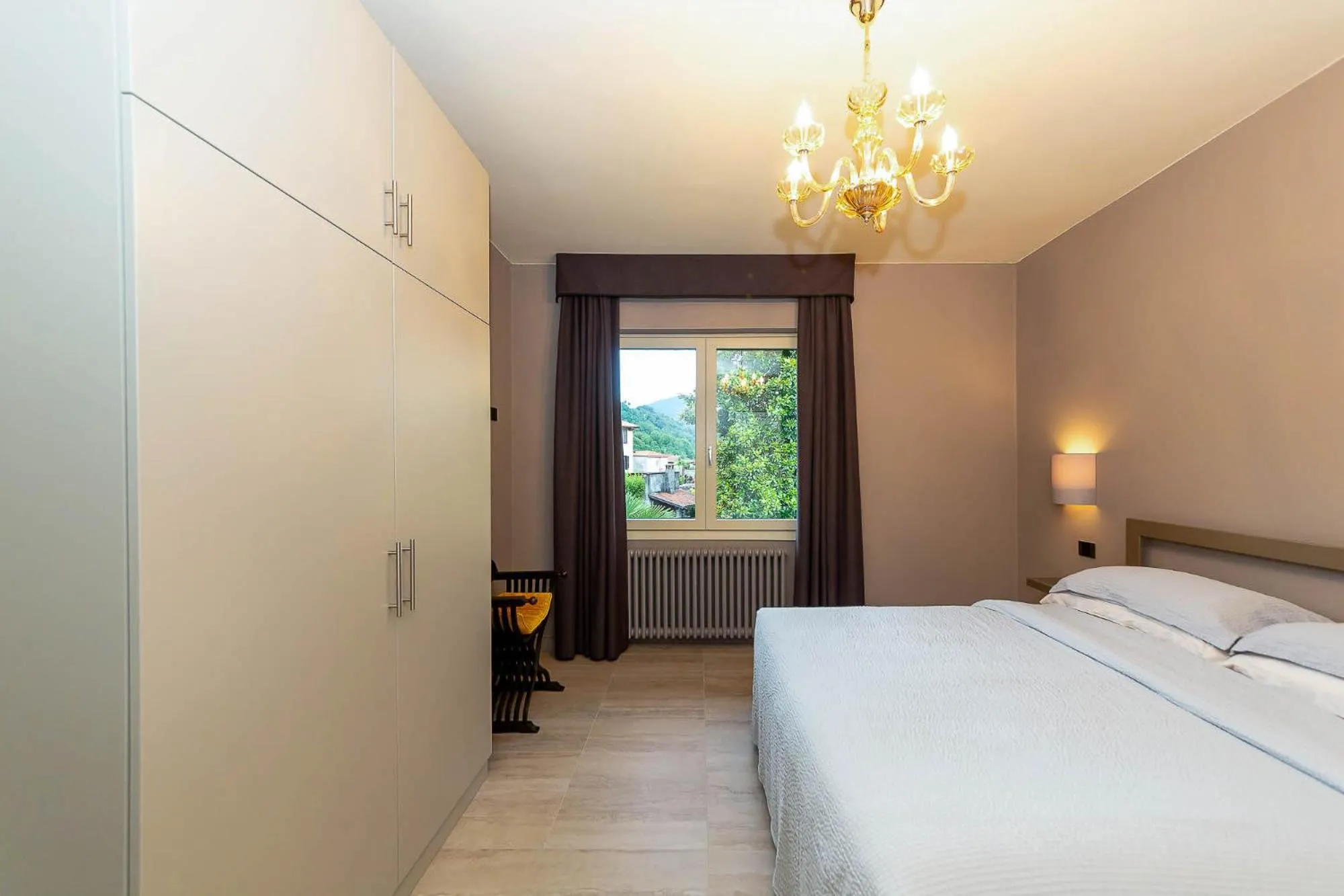 Bedroom, Bed in Villa Sarchi