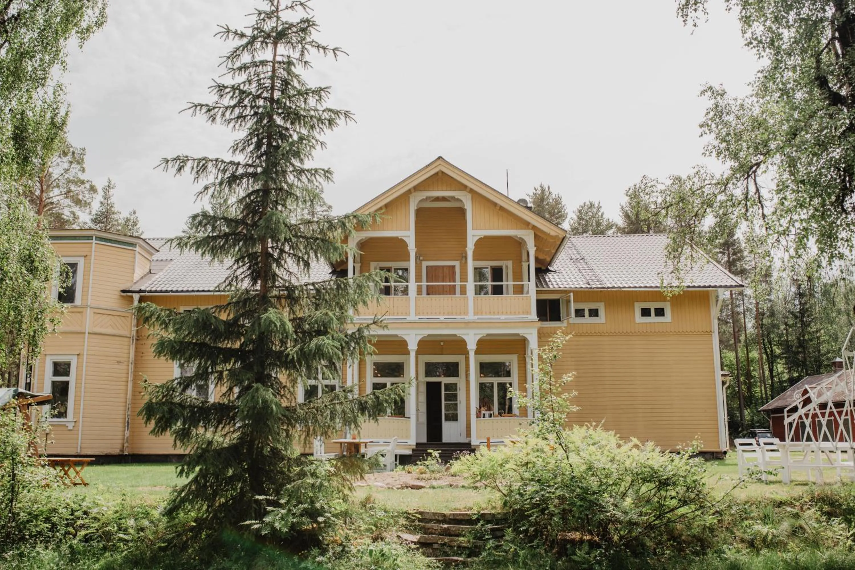 Property building in Turistgården Särna