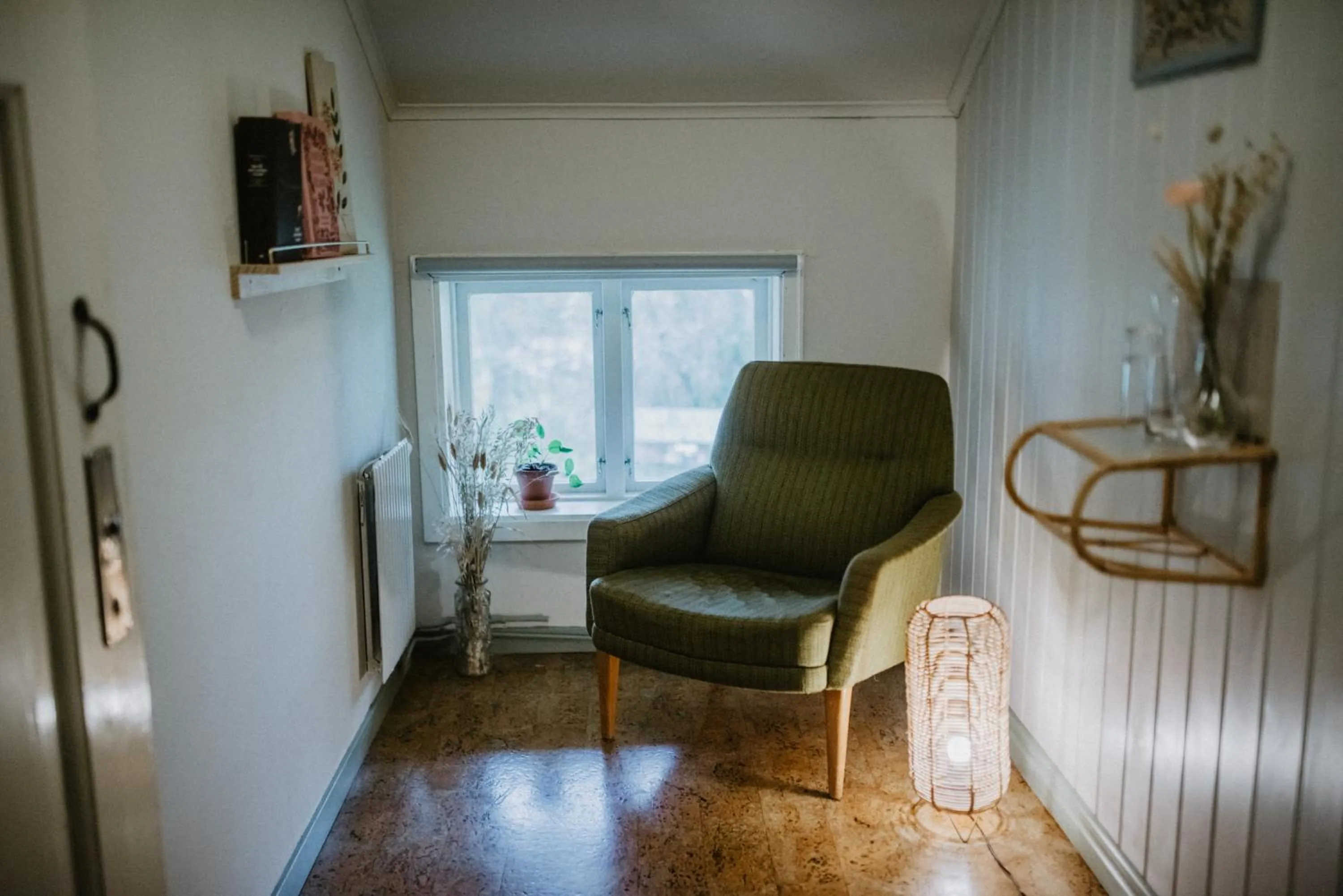 Seating area in Turistgården Särna
