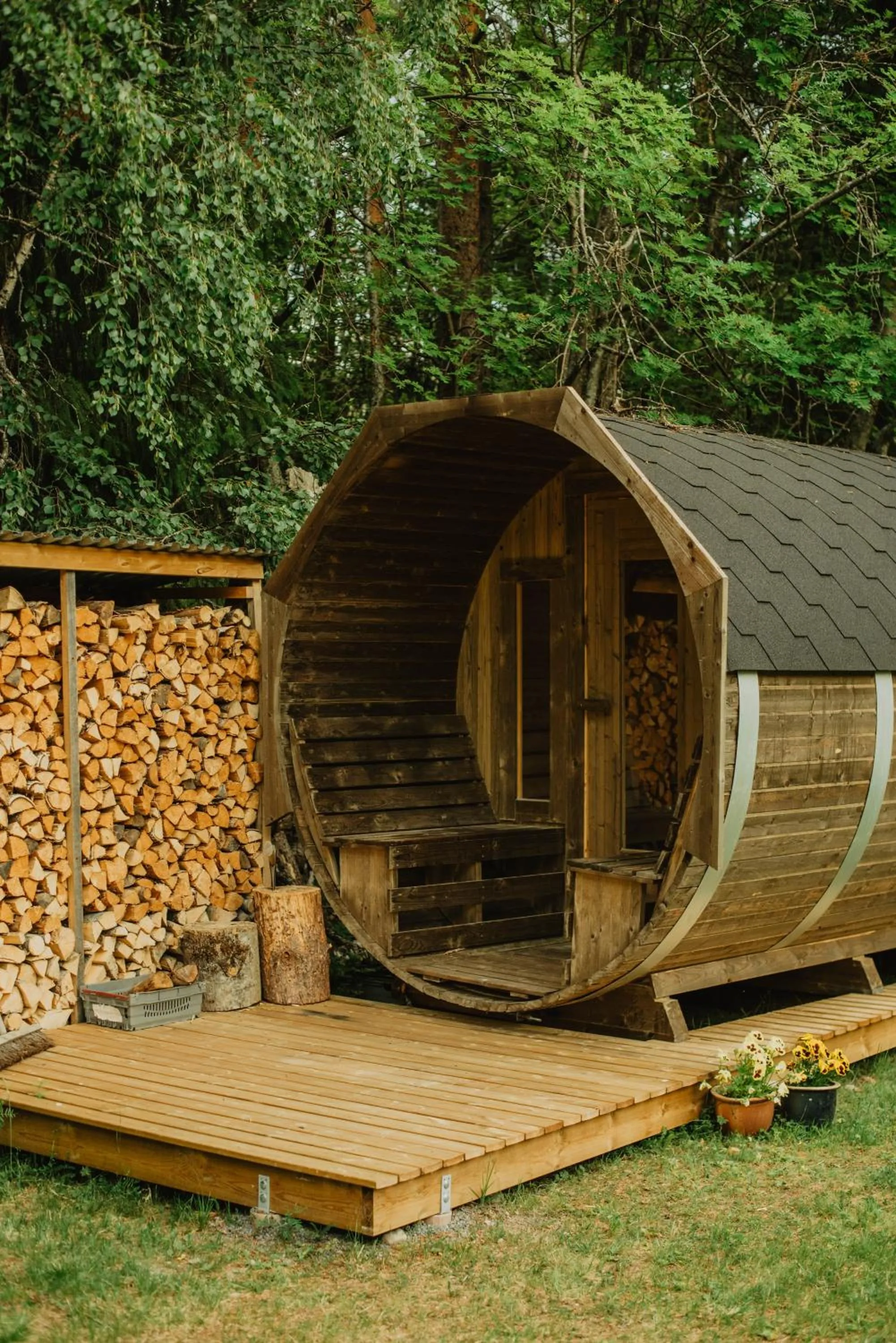 Sauna in Turistgården Särna